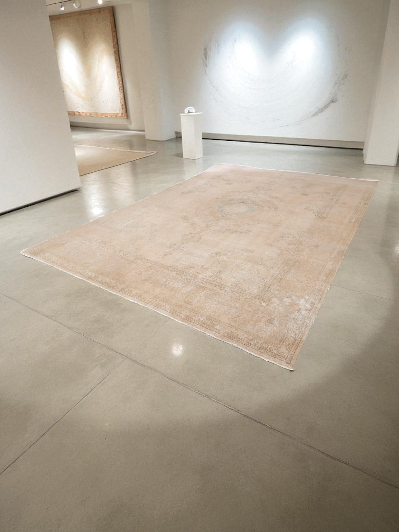 ラグ vintage turkish rug,076 7'9