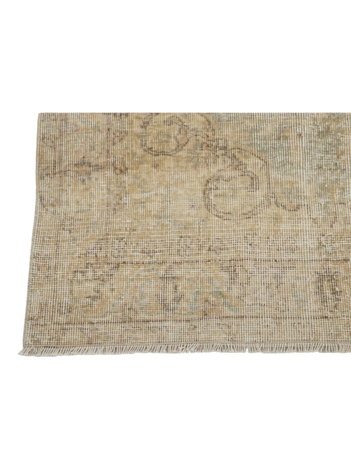 Vintage Turkish Oushak | Accent Rug - (197cm x 115cm)