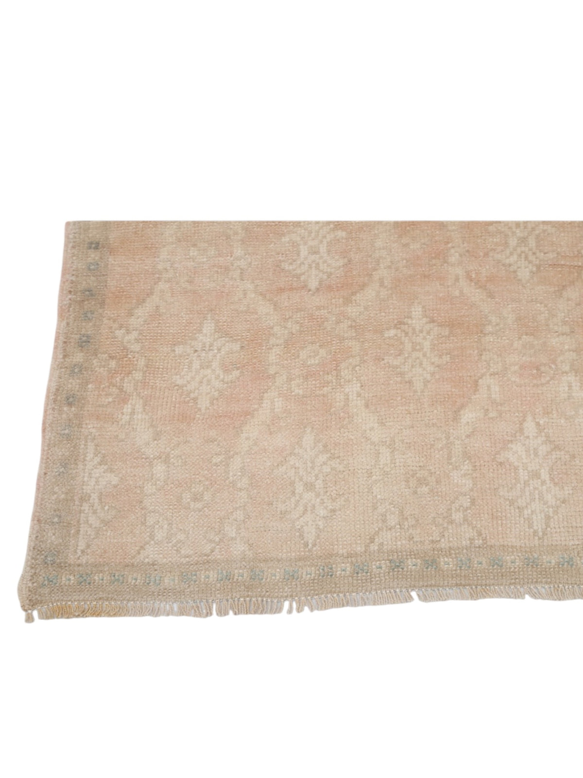 Vintage Turkish Oushak Rug | Darling Peach - (295cm x 143cm)