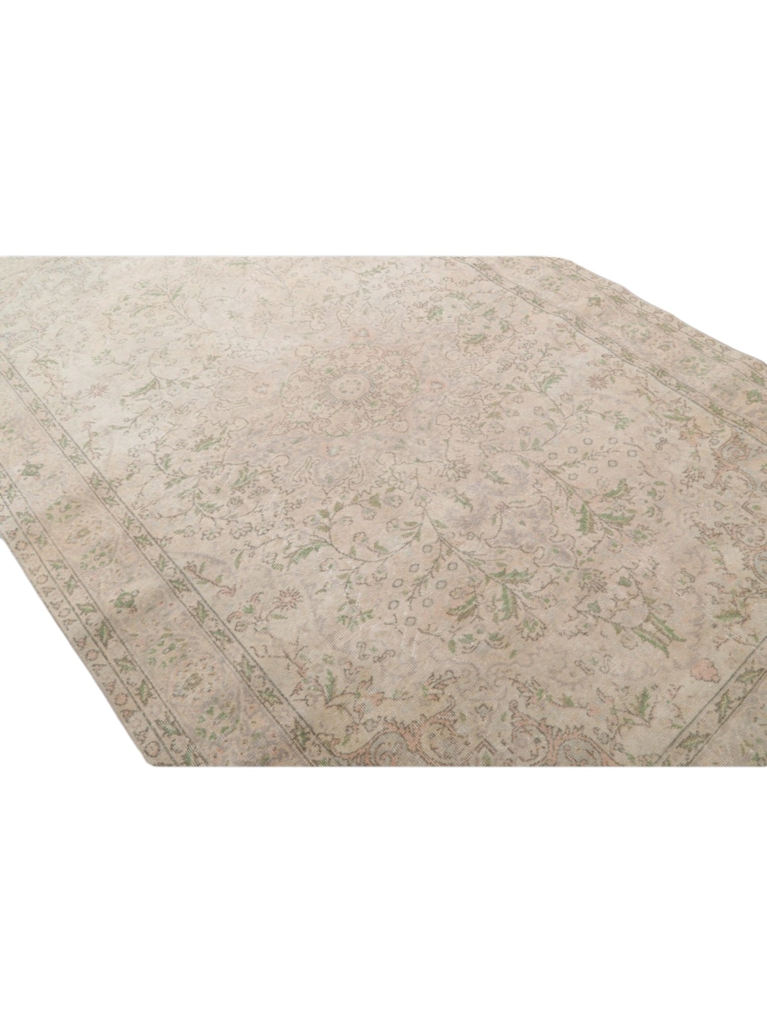 Vintage Turkish Rug - Verdelle Oushak (302cm x 200cm)