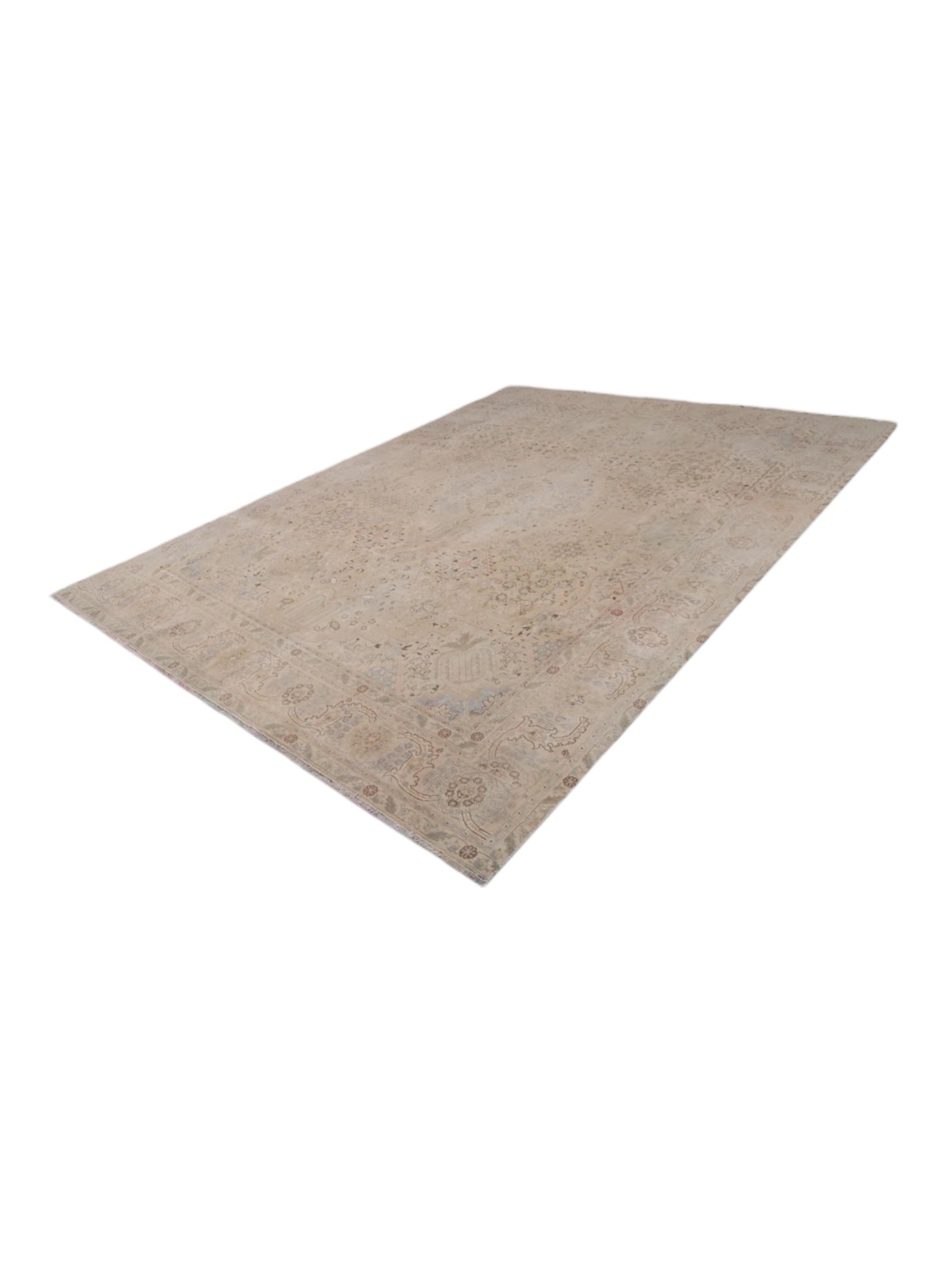 Rare Vintage Turkish Rug - Moonpetal Oushak (372cm x 285cm)