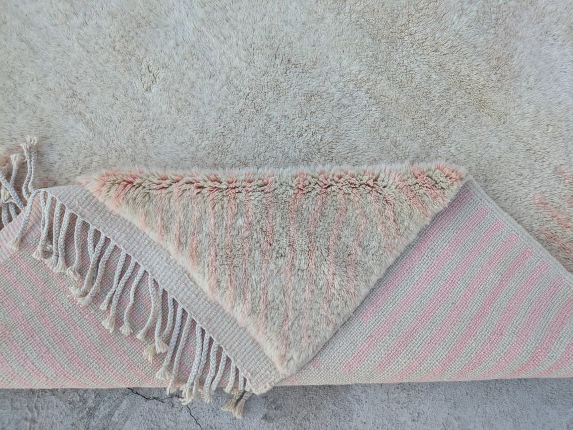Beni Blush | Moroccan Beni Mrirt Rug | 430cm x 400cm | Ready Now