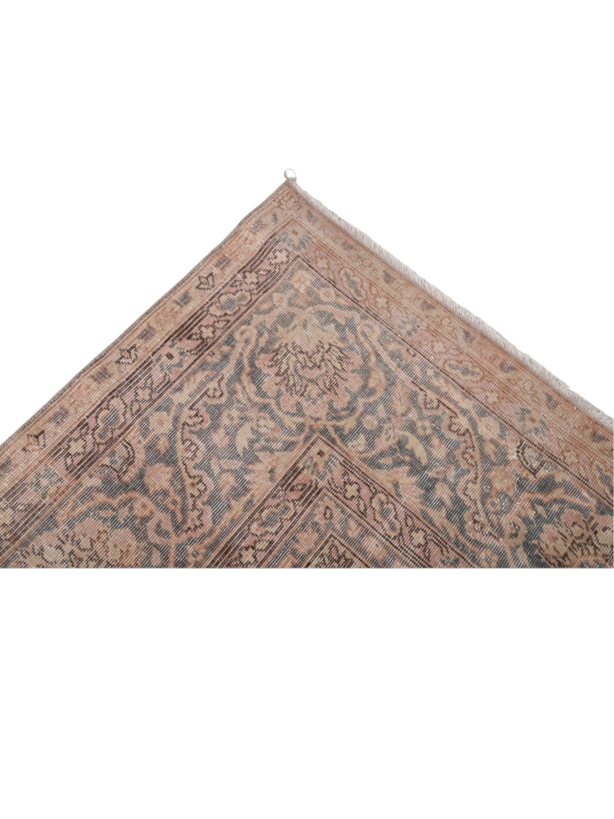 Rare 1960s Vintage Turkish Rug - Romance Bloom Oushak (394cm x 294cm)