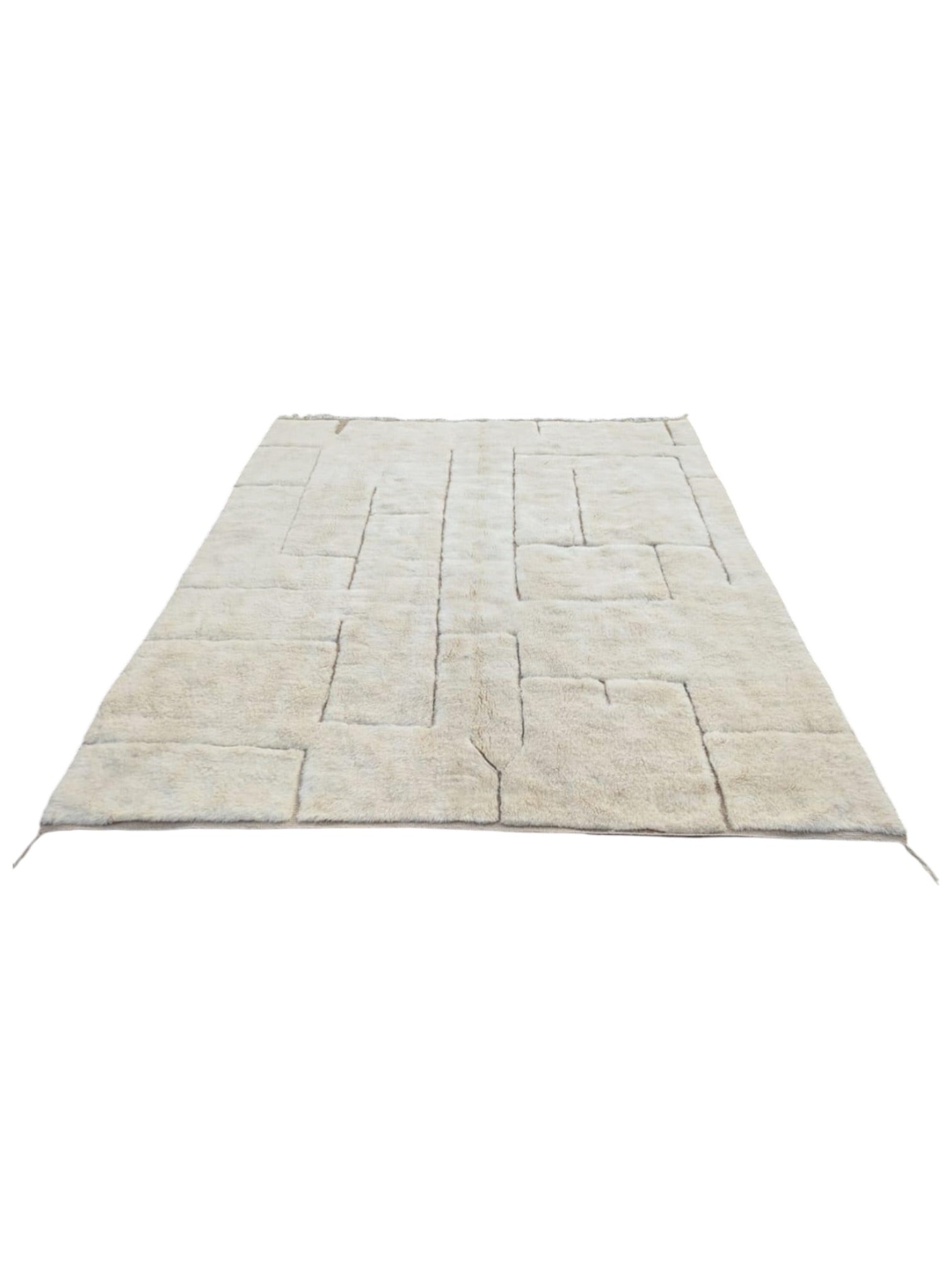 Casa Travertine | Moroccan Beni Mrirt Rug | 382cm x 303cm | Ready Now
