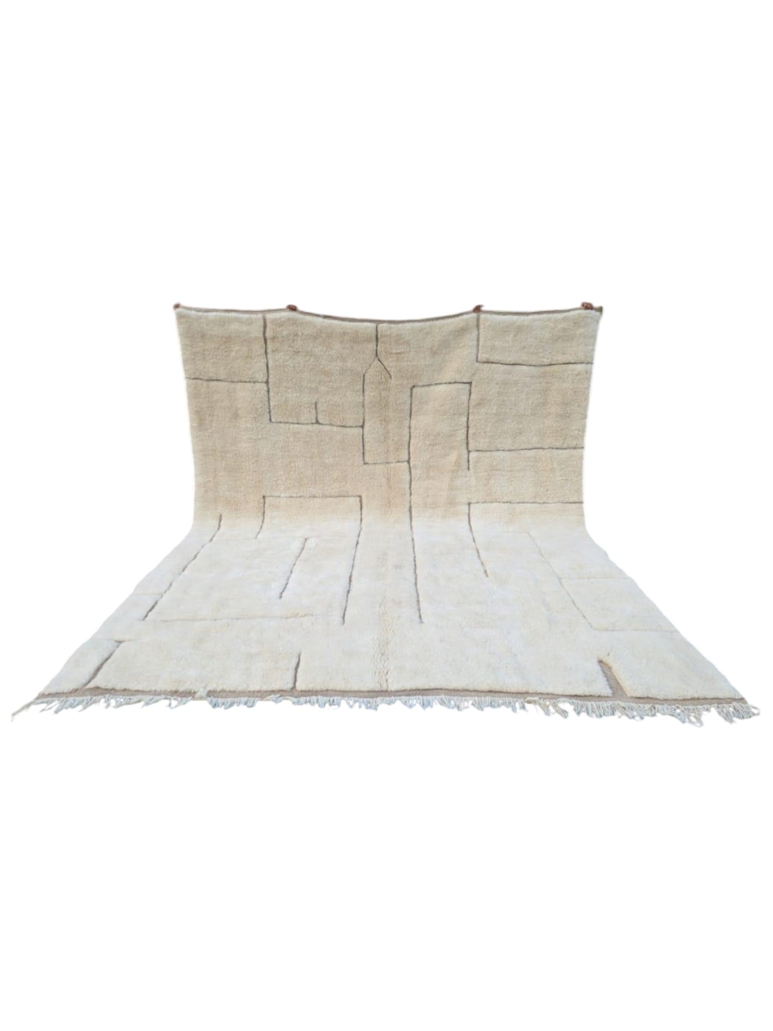 Casa Travertine | Moroccan Beni Mrirt Rug | 382cm x 303cm | Ready Now