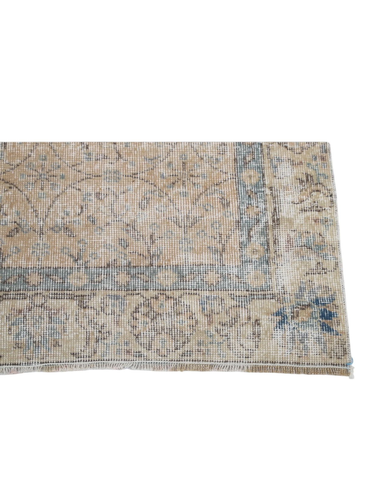 Vintage Turkish Oushak | Accent Rug - (193cm x 103cm)