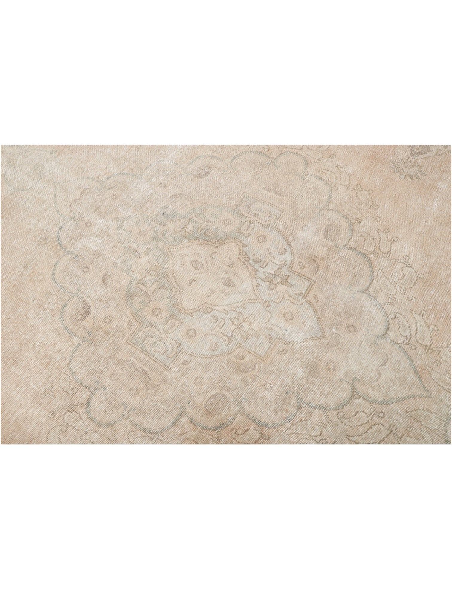 Vintage Turkish Rug - Faded Blossom Oushak (323cm x 216cm)