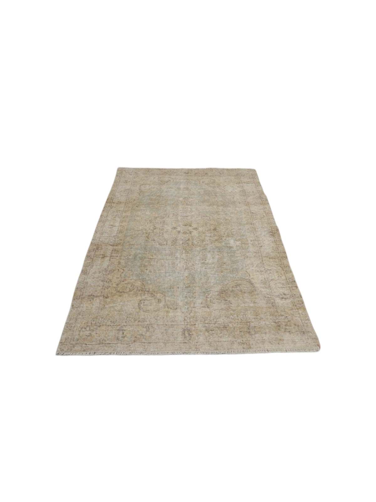 Vintage Turkish Oushak | Accent Rug - (197cm x 115cm)