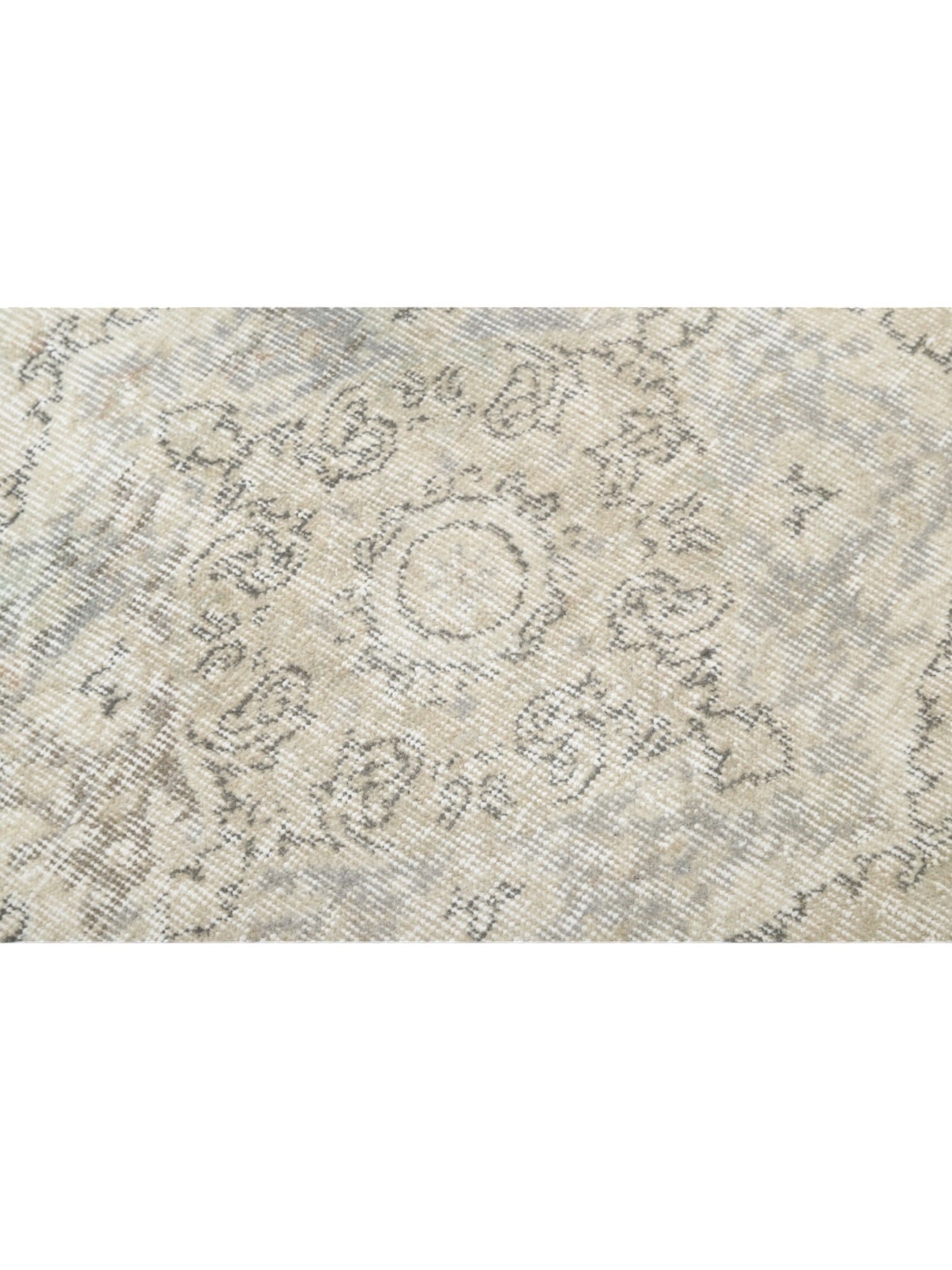 Vintage Turkish Rug - Ivory Bloom Oushak (290cm x 195cm)