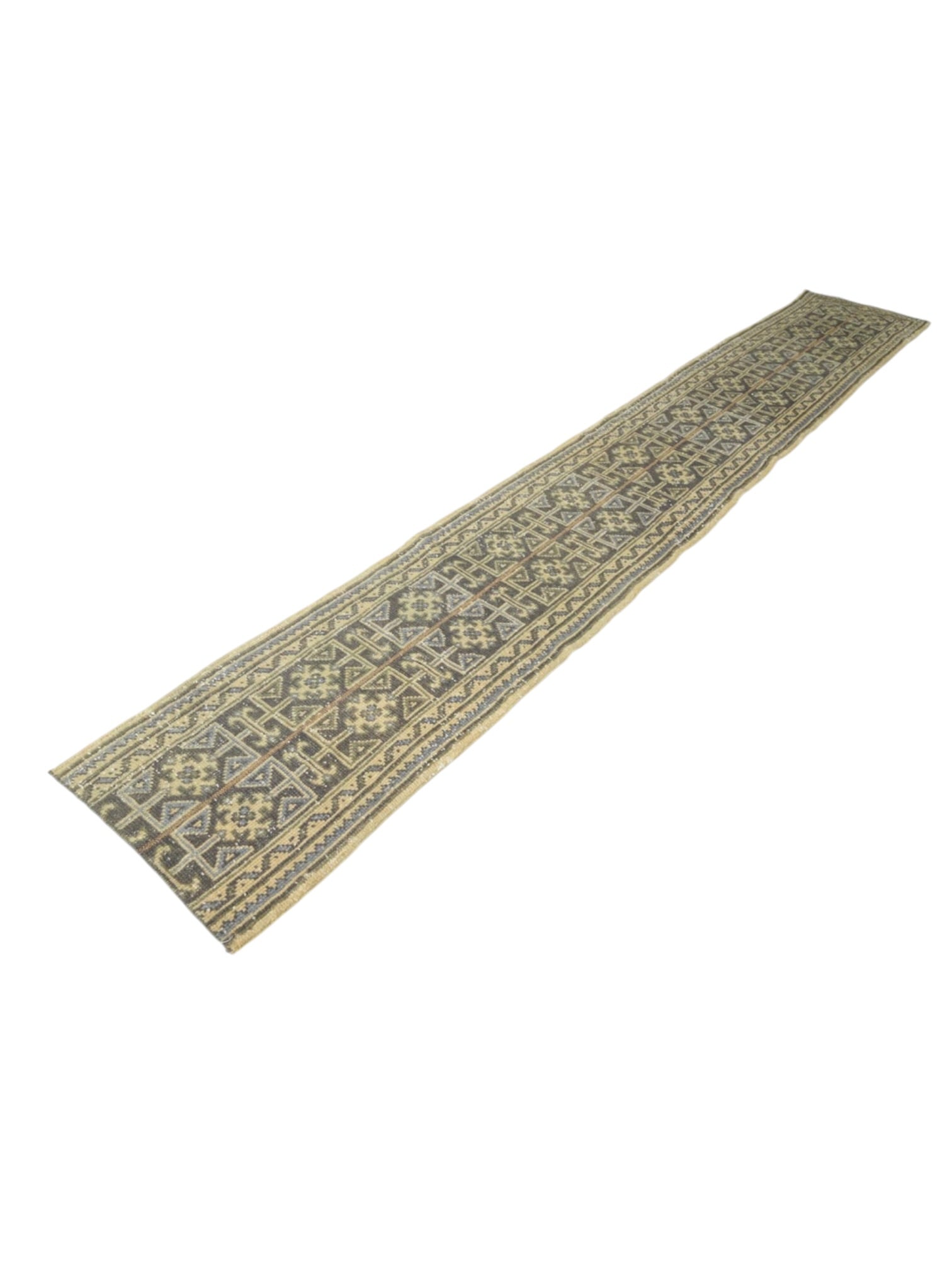 Rare Vintage Turkish Runner - Kenny Oushak (312cm x 50cm)