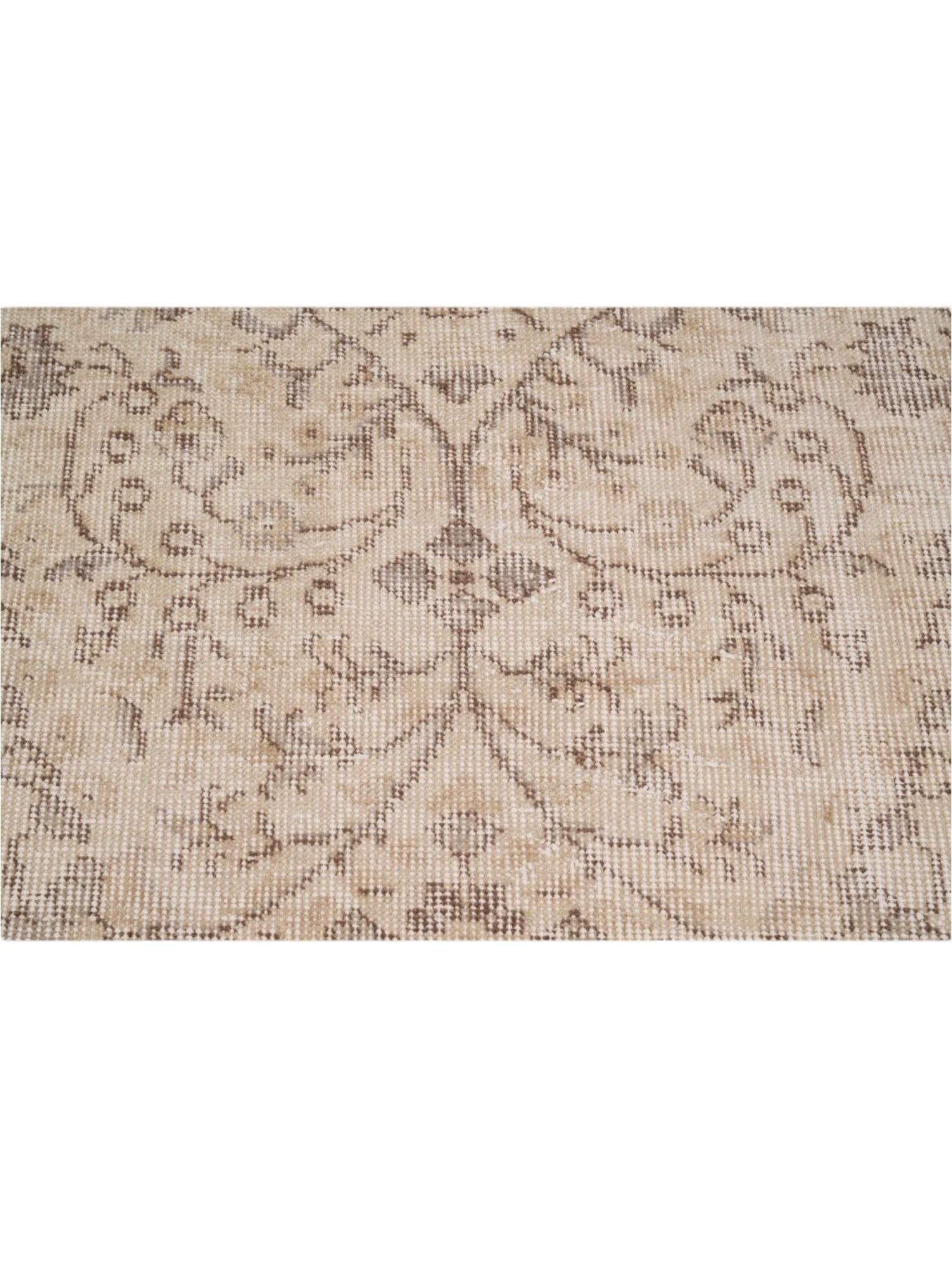 Rare Vintage Turkish Rug - Petal at Dusk Oushak (270cm x 153cm)