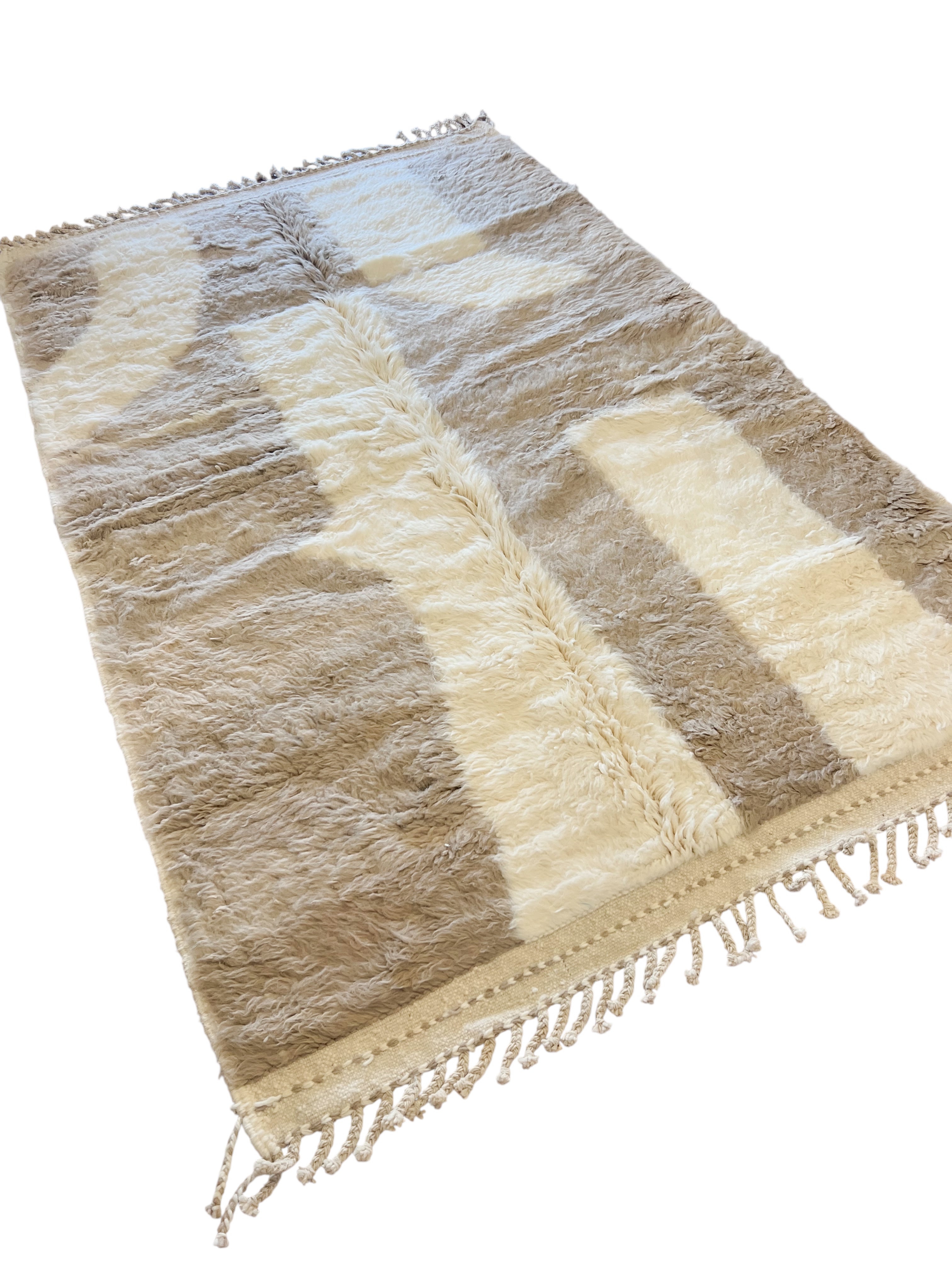 Original Moroccan Beni Ourain Wool Rug - Céline 08 ( 270cm x 160cm )