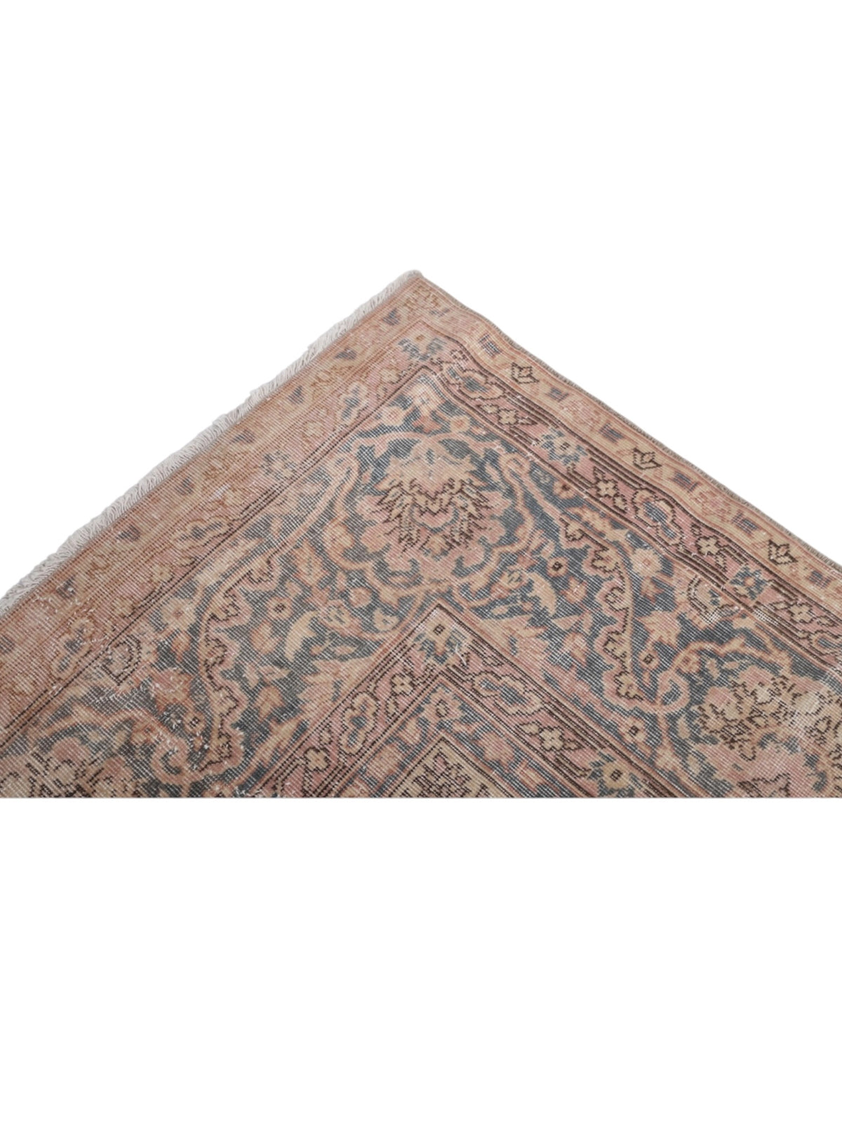 Rare 1960s Vintage Turkish Rug - Romance Bloom Oushak (394cm x 294cm)