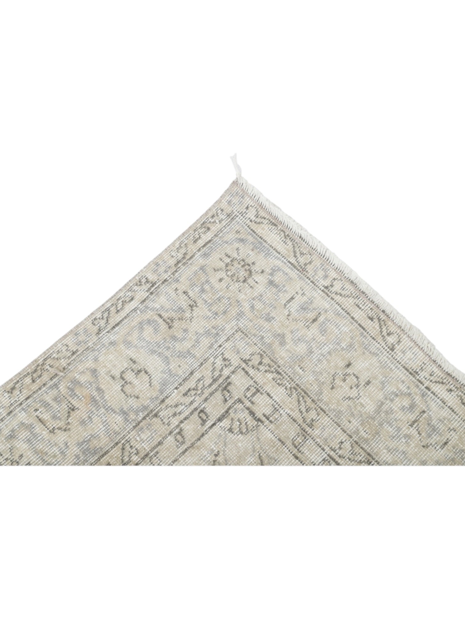 Vintage Turkish Rug - Ivory Bloom Oushak (290cm x 195cm)