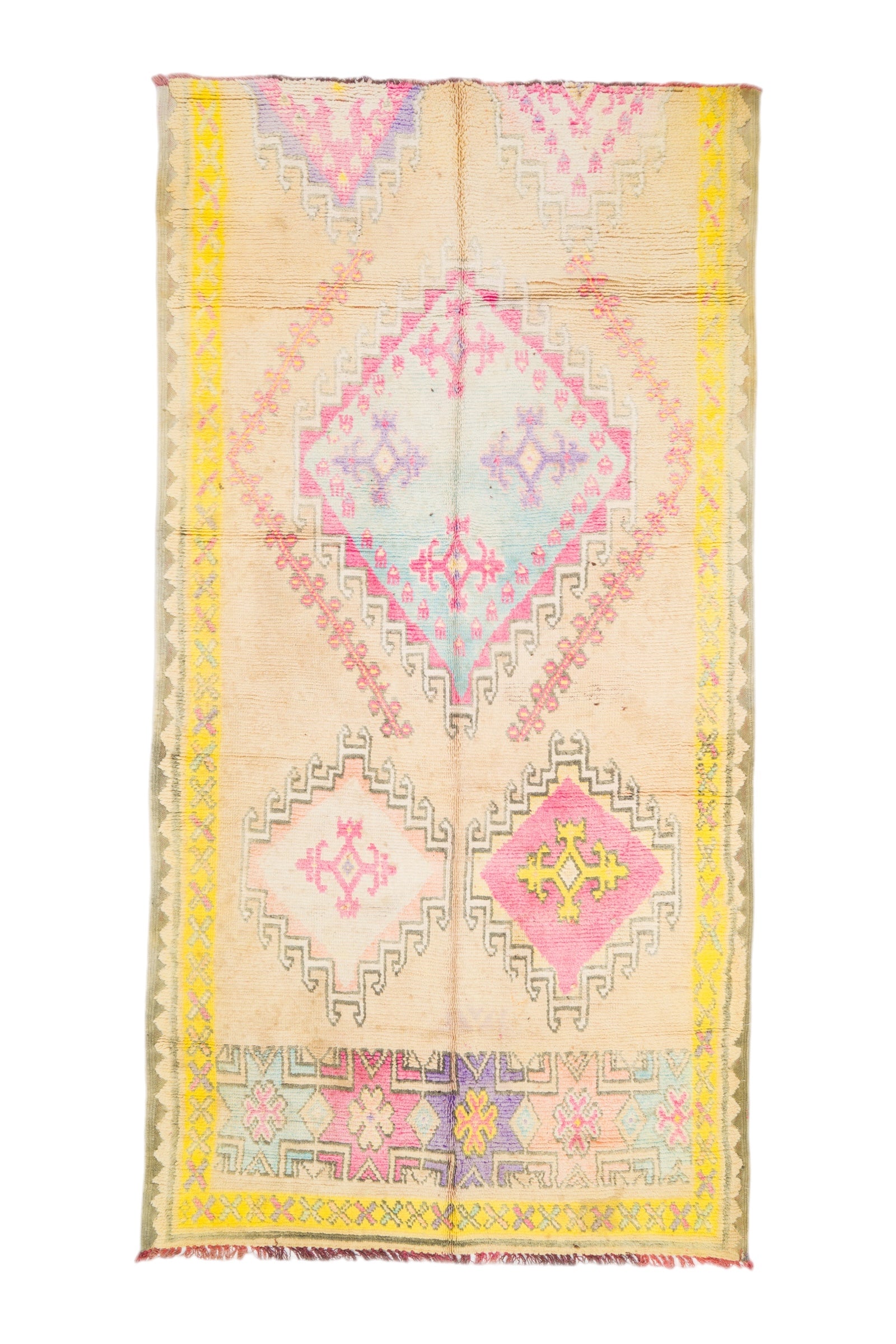 Vintage Moroccan Boujaad Rug | 346 x 175cm