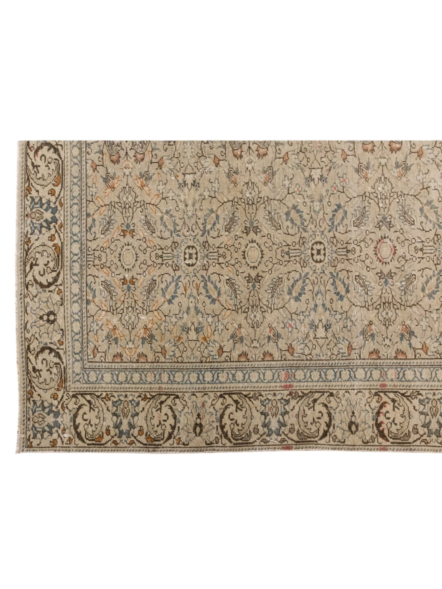 Rare Vintage Turkish Rug - Magic Moon Oushak (282cm x 184cm)