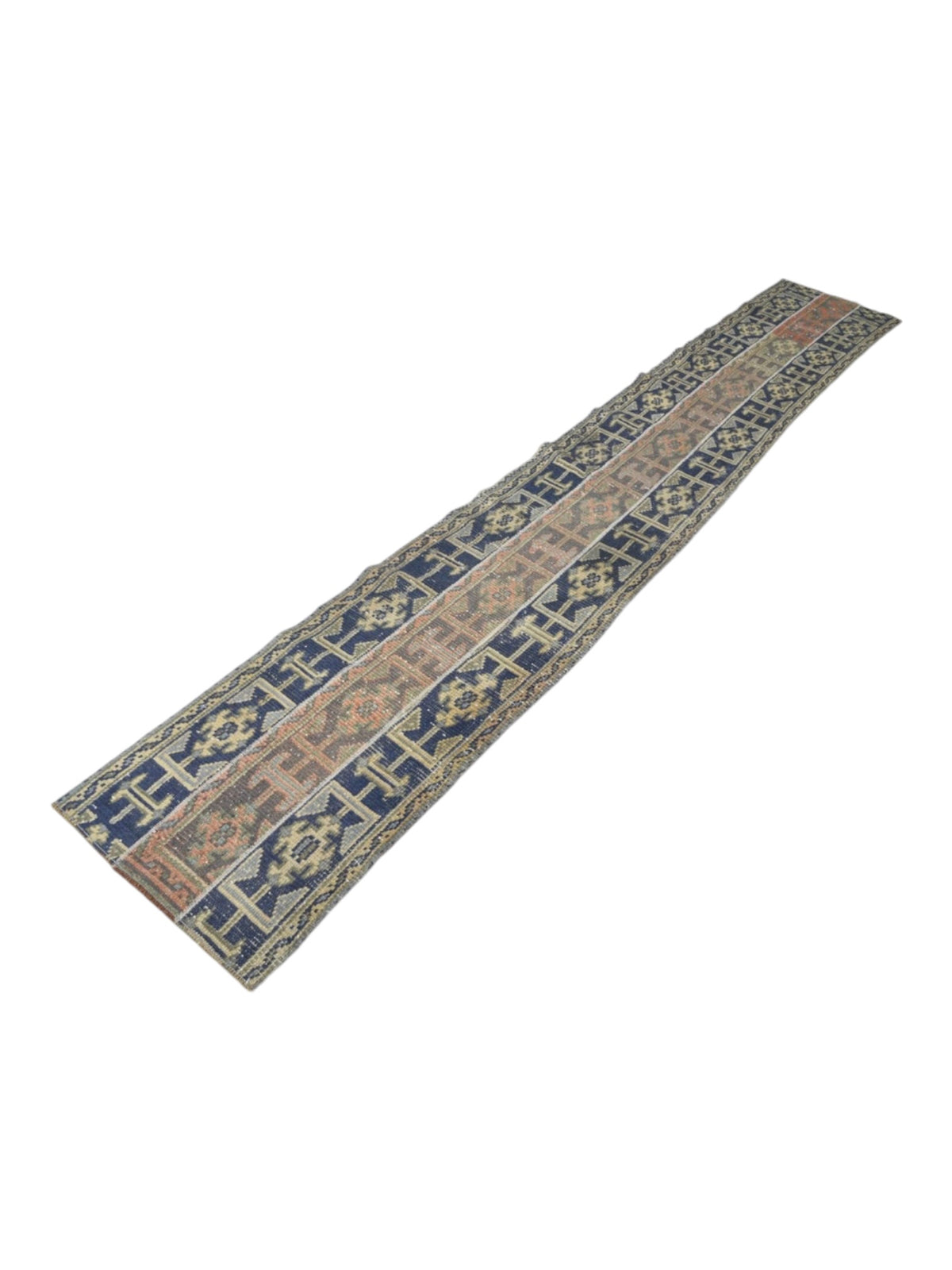 Rare Vintage Turkish Runner - Oushak (322cm x 50cm)