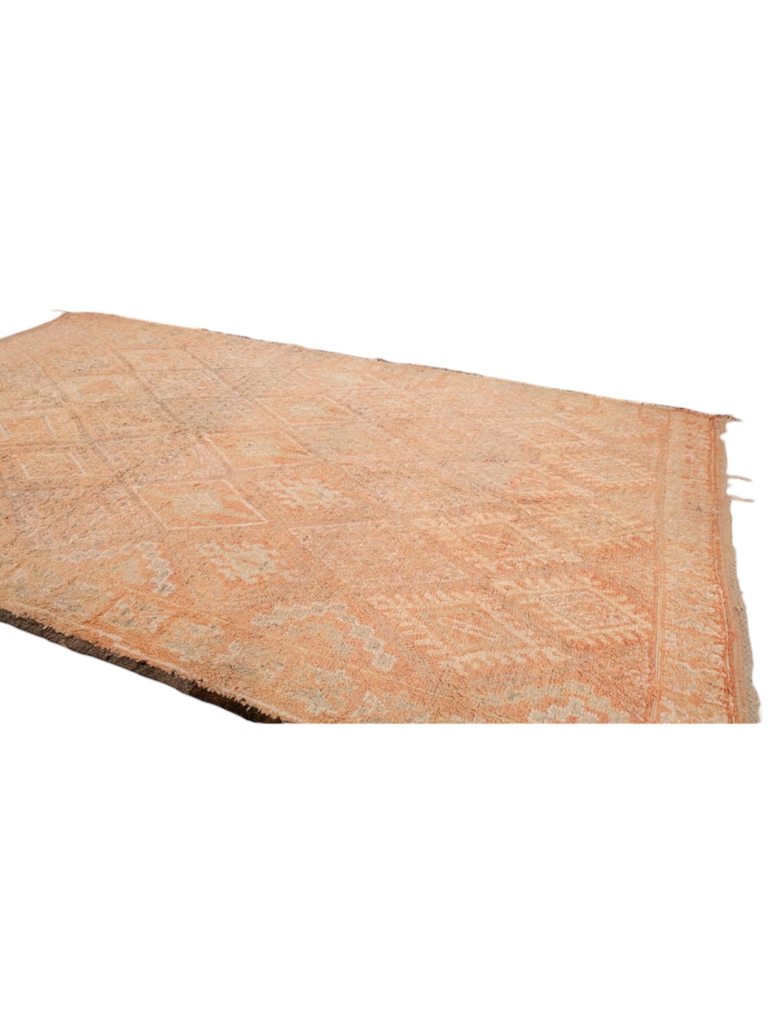 Vintage Moroccan Wool Rug | 323cm x 200cm - Beni Mguild
