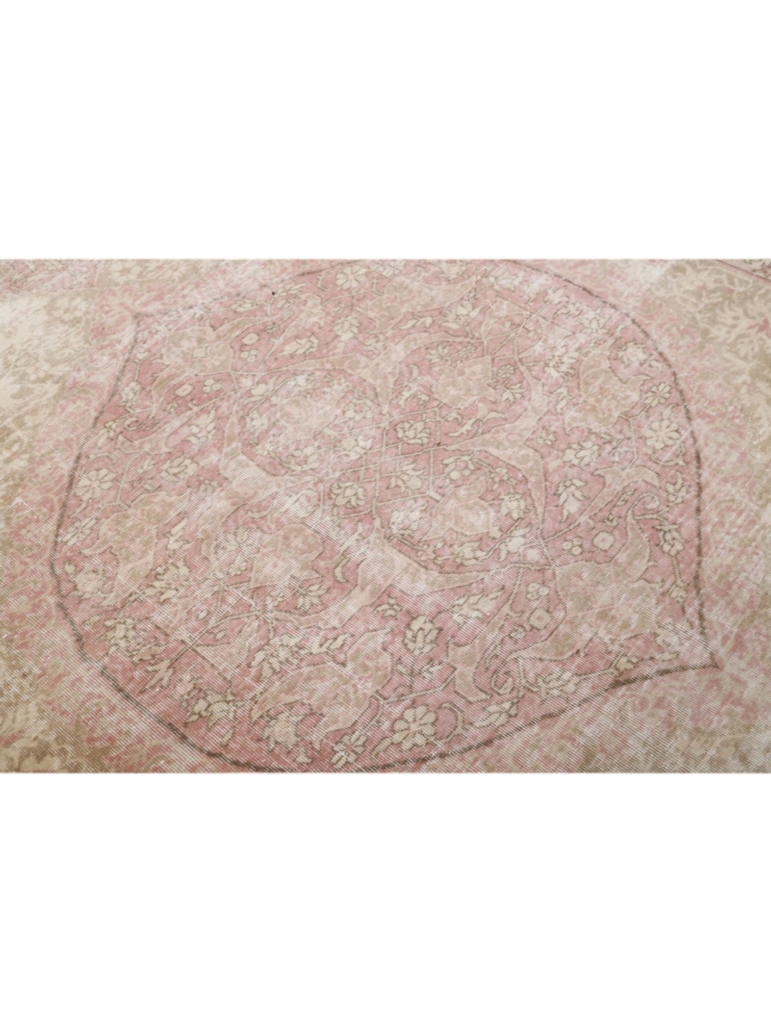 Vintage Turkish Rug - Rose Bloom Oushak (325cm x 225cm)
