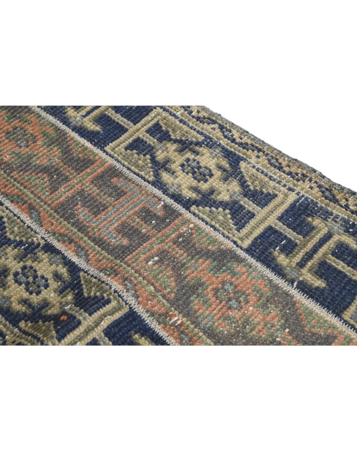 Rare Vintage Turkish Runner - Oushak (322cm x 50cm)