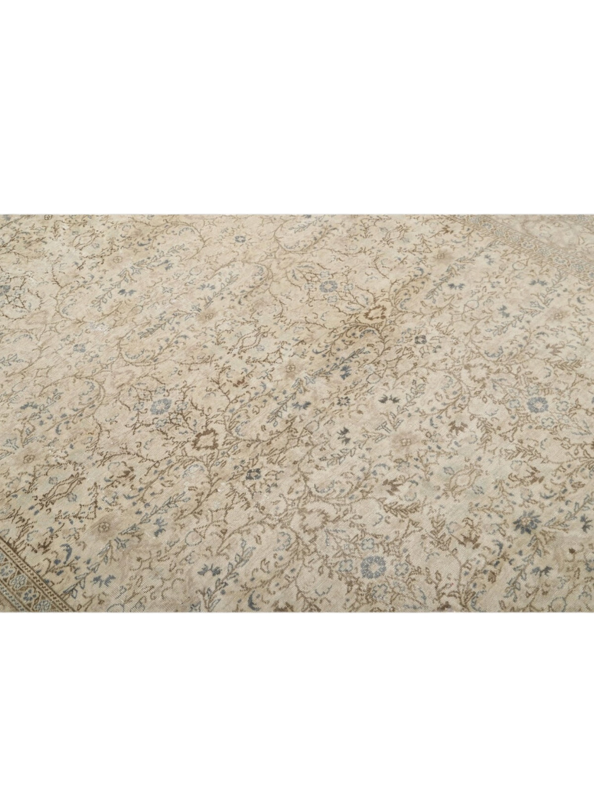 Vintage Turkish Rug - Vanilla Vail Oushak (281cm x 194cm)