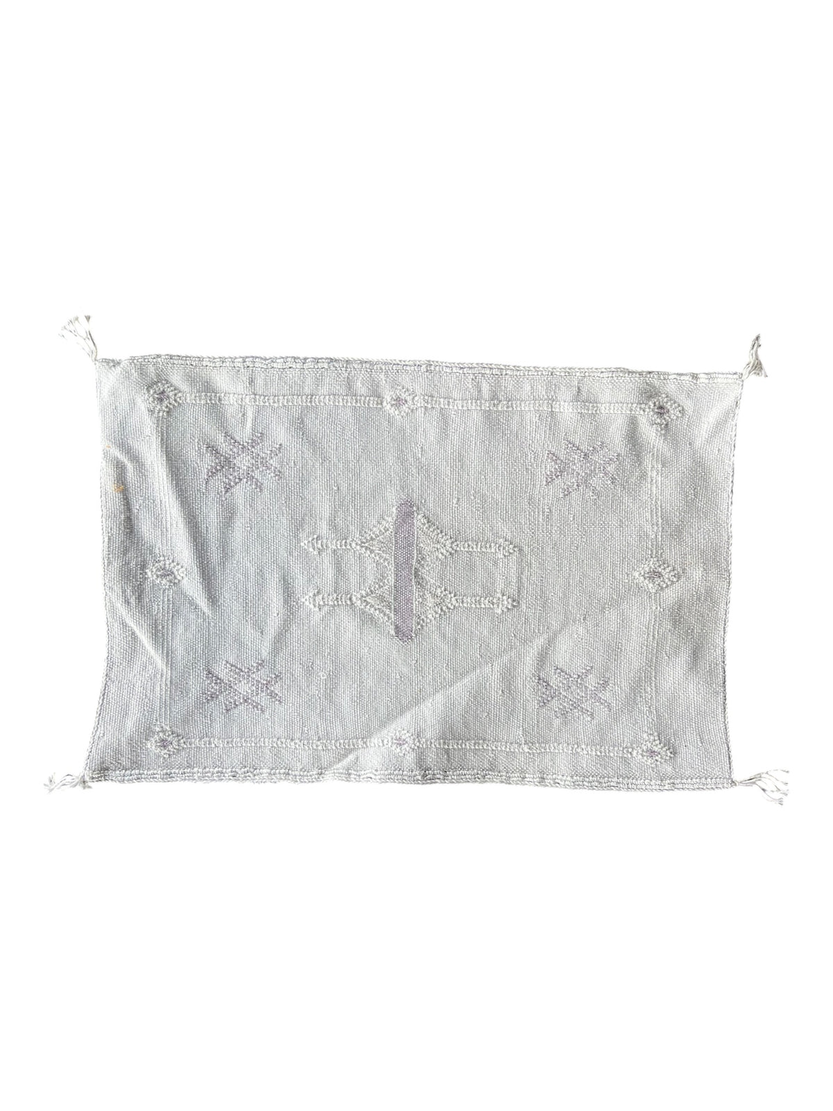 Cactus Silk Cushion - Mini Lumbar 45x60cm | Oyster