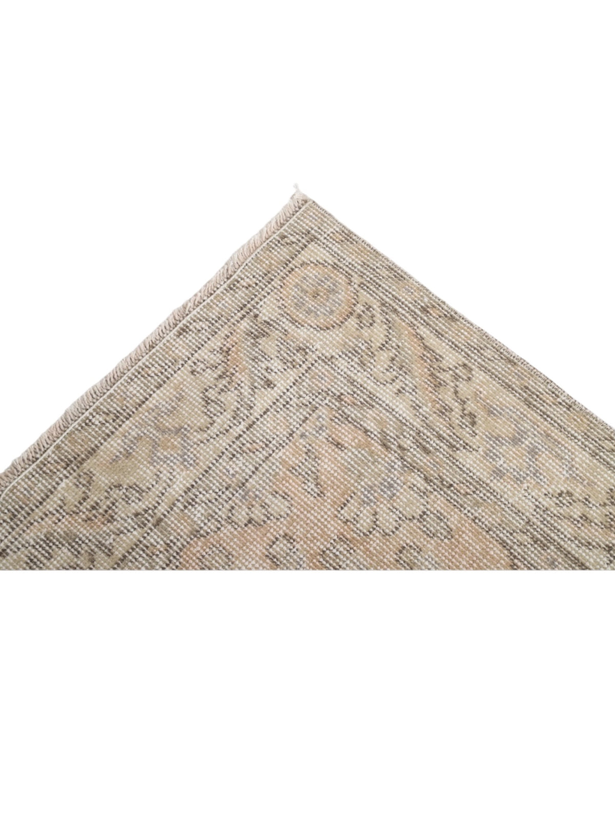 Vintage Turkish Oushak | Accent Rug - (198cm x 96cm)