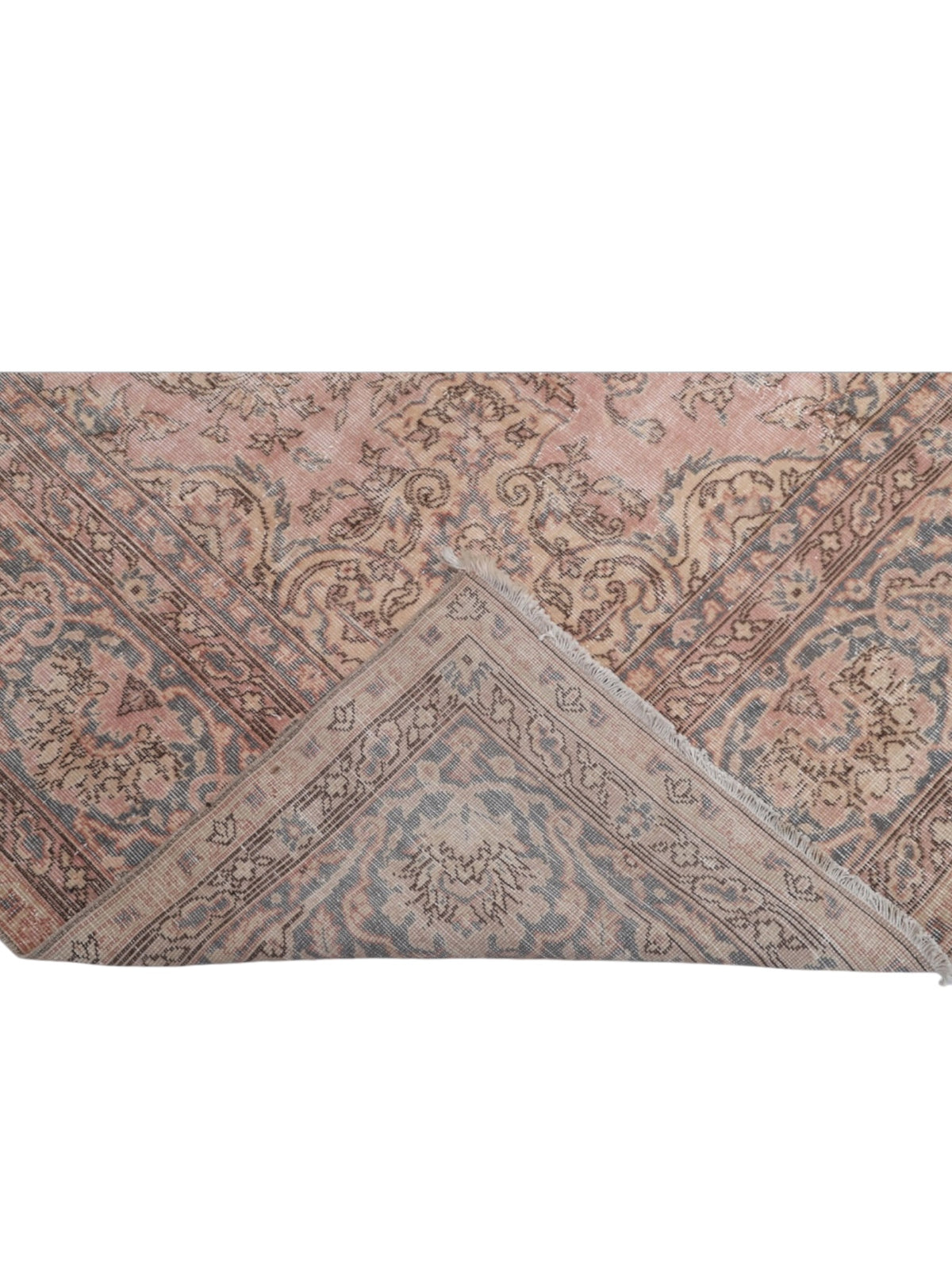 Rare 1960s Vintage Turkish Rug - Romance Bloom Oushak (394cm x 294cm)