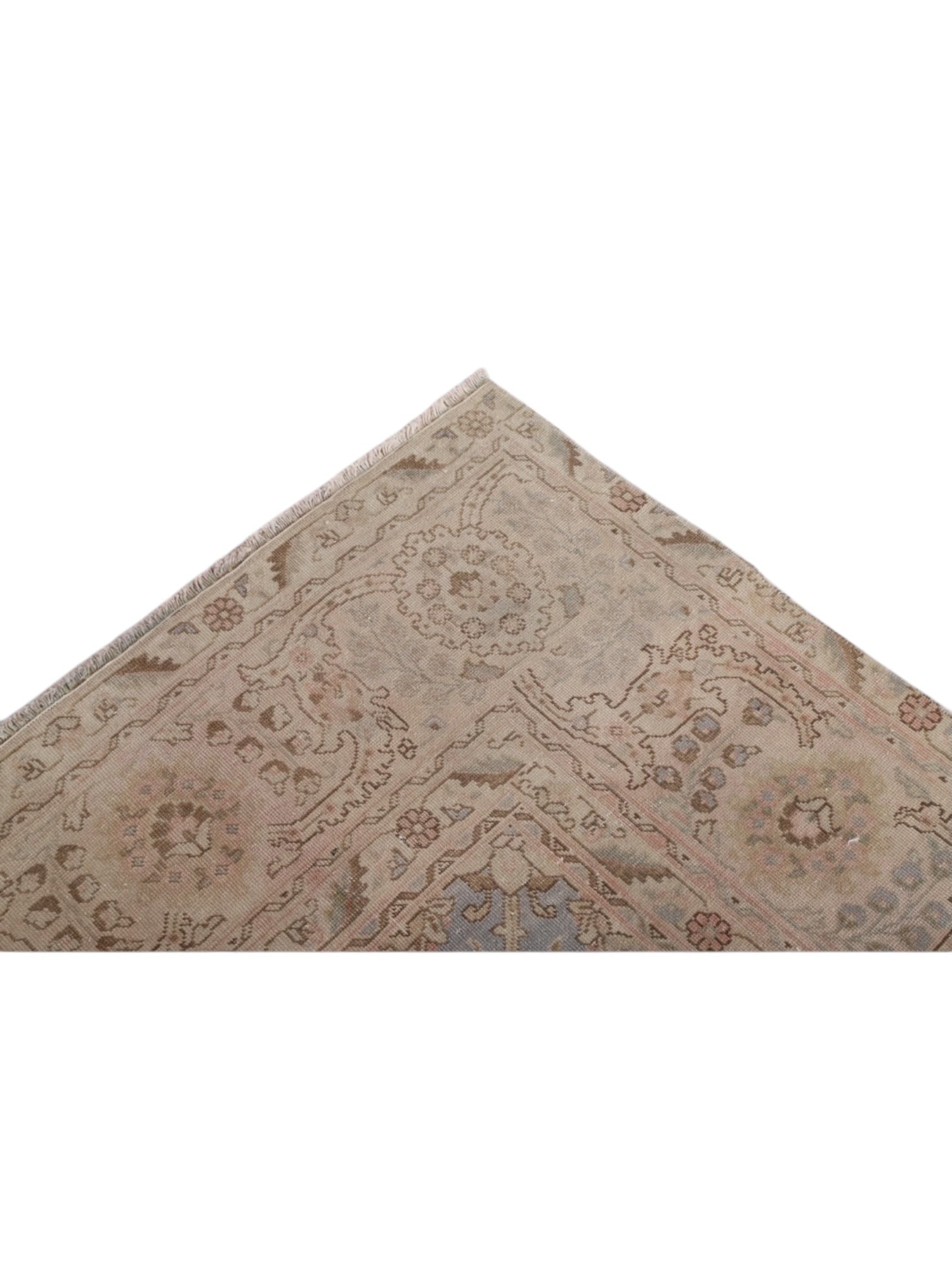 Rare Vintage Turkish Rug - Moonpetal Oushak (372cm x 285cm)