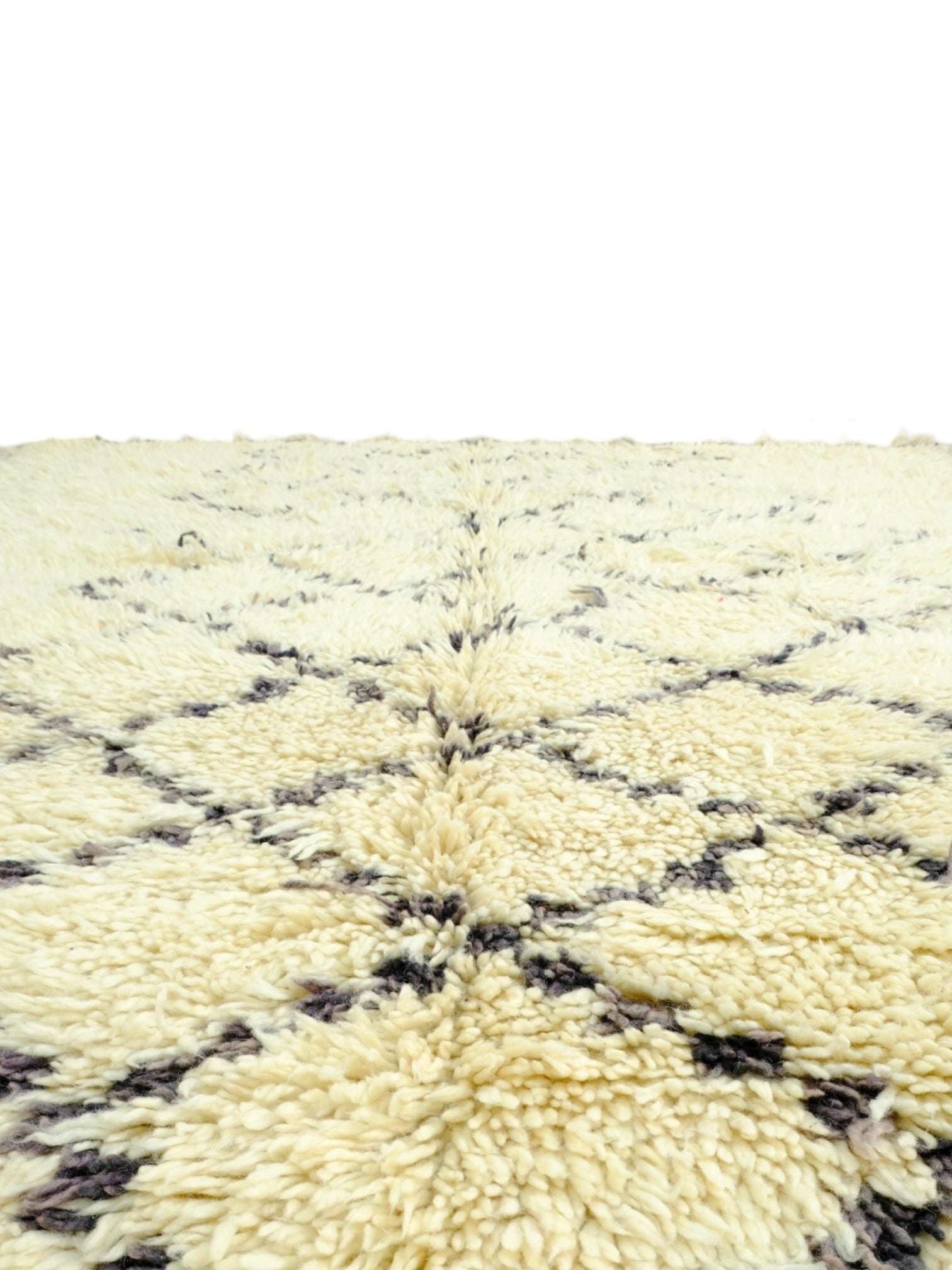Vintage Moroccan Beni Ourain Rug | 274cm x 180cm - Beni Atlas