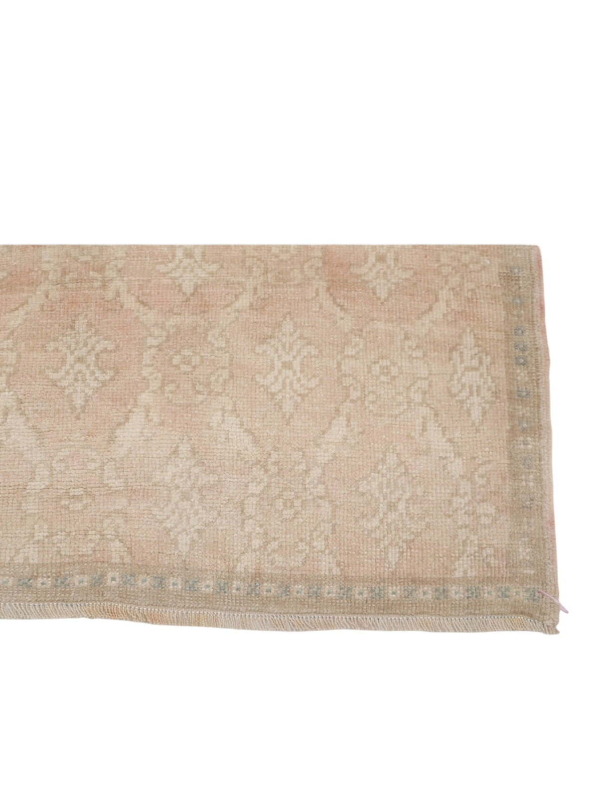 Vintage Turkish Oushak Rug | Darling Peach - (295cm x 143cm)