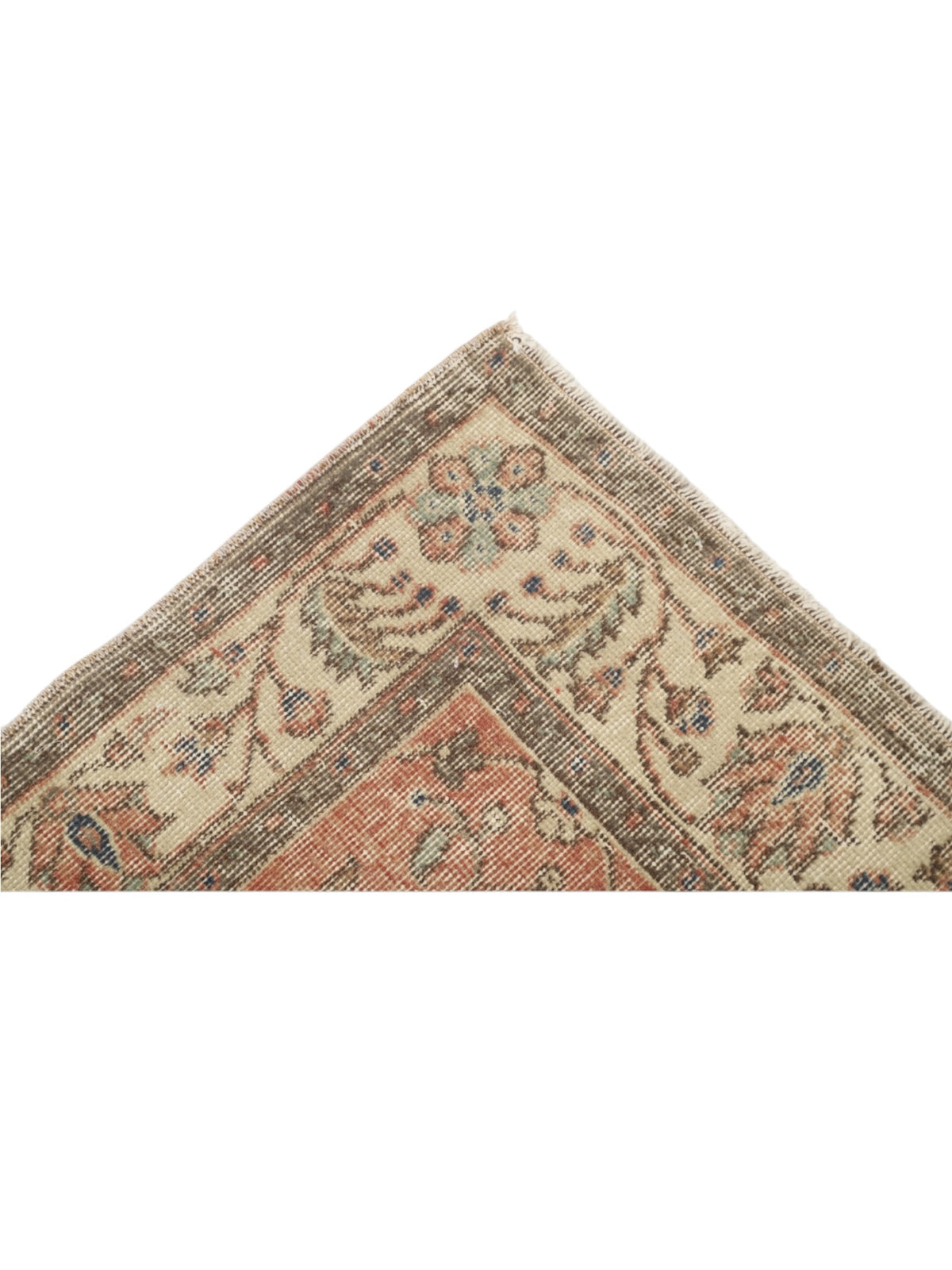 Vintage Turkish Oushak | Accent Rug - (211cm x 115cm)