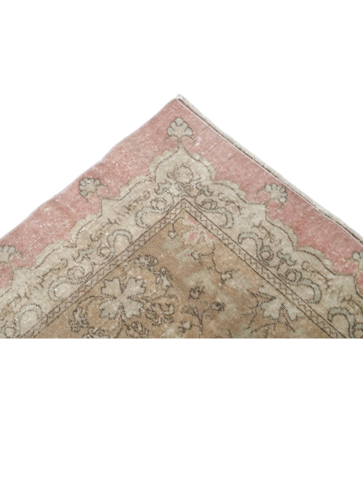 Vintage Turkish Rug - Rosewater Garden Oushak (278cm x 186cm)