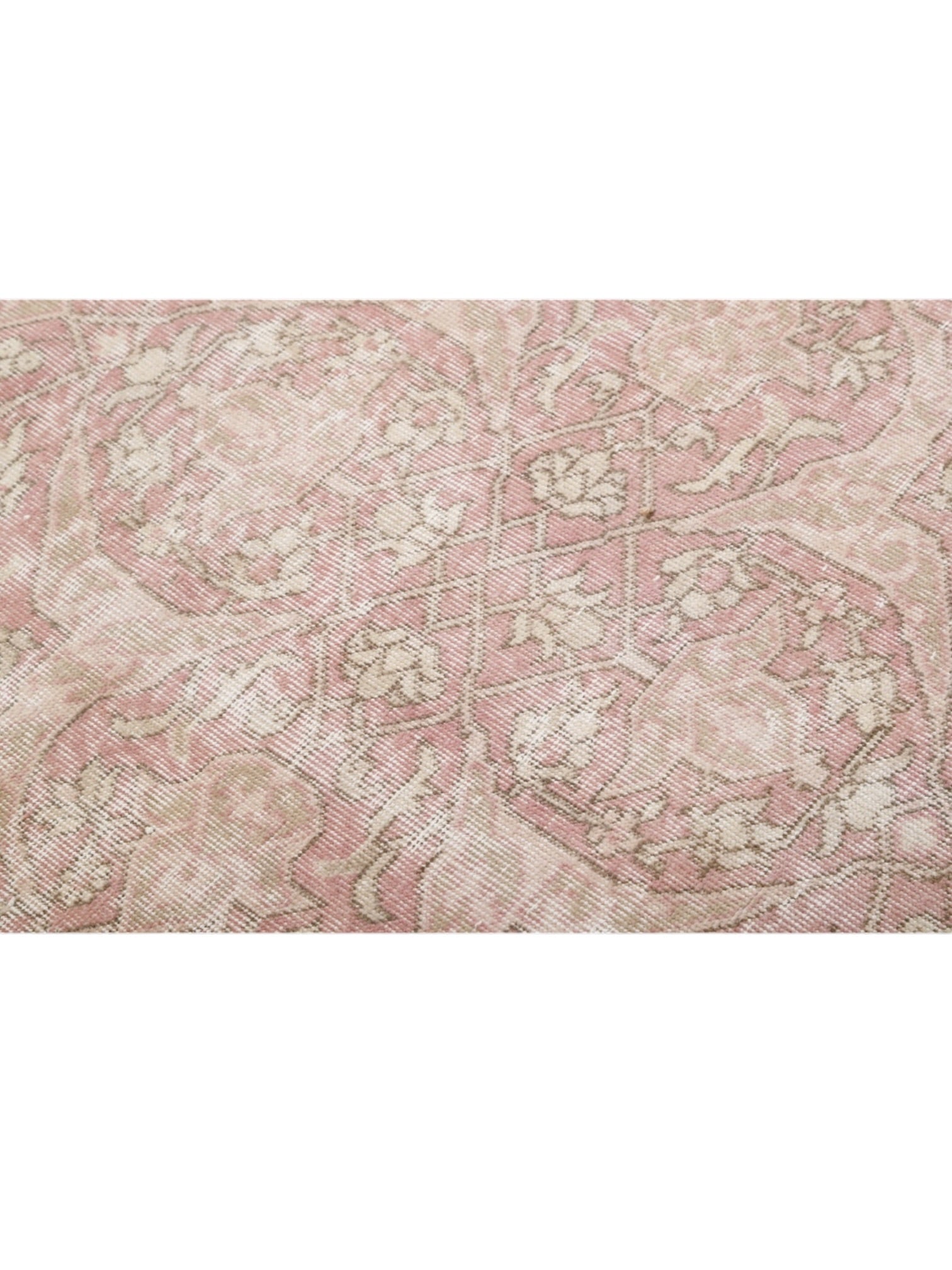 Vintage Turkish Rug - Rose Bloom Oushak (325cm x 225cm)