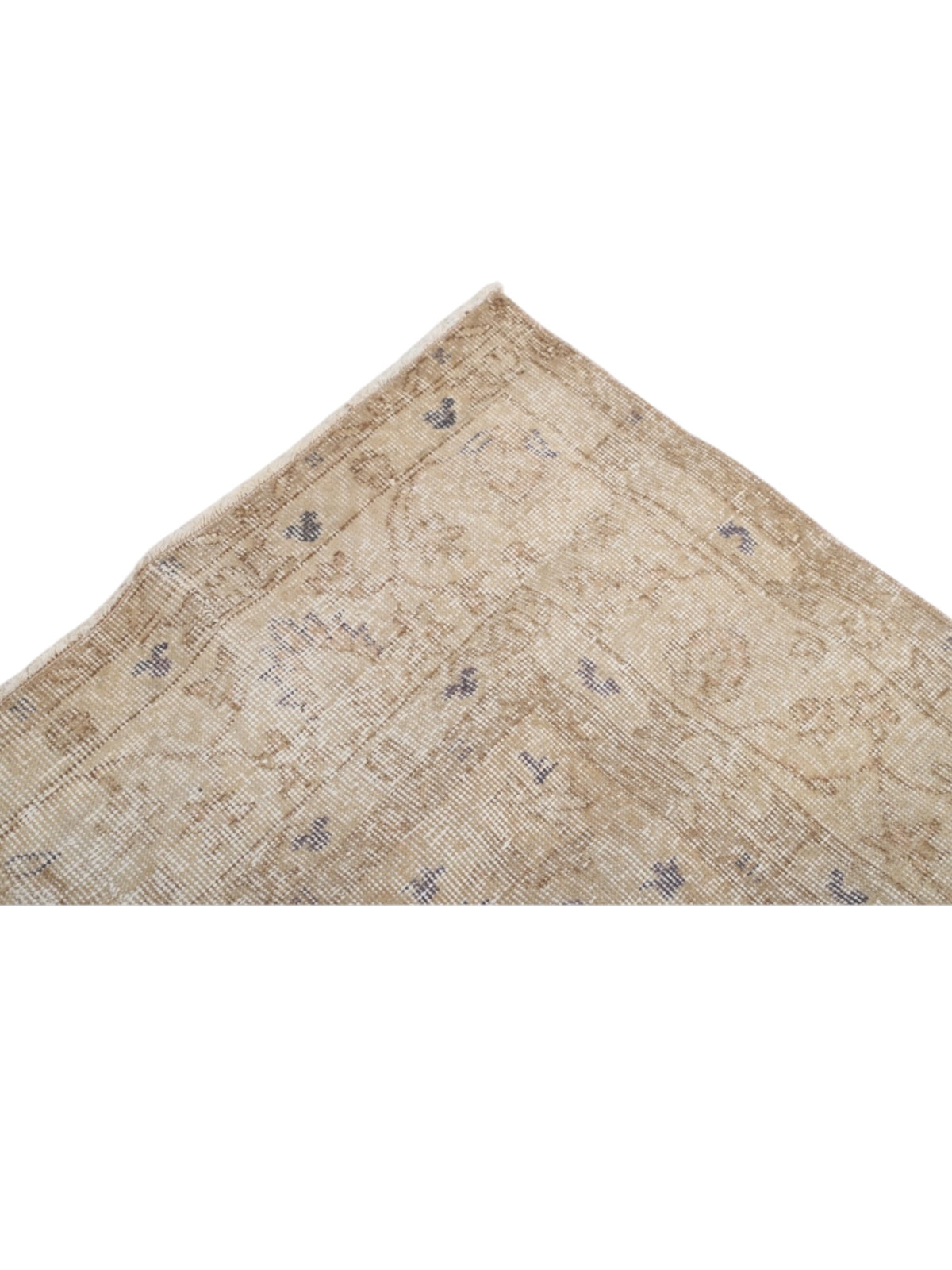 Vintage Turkish Rug - Champagne Garden Oushak (294cm x 201cm)