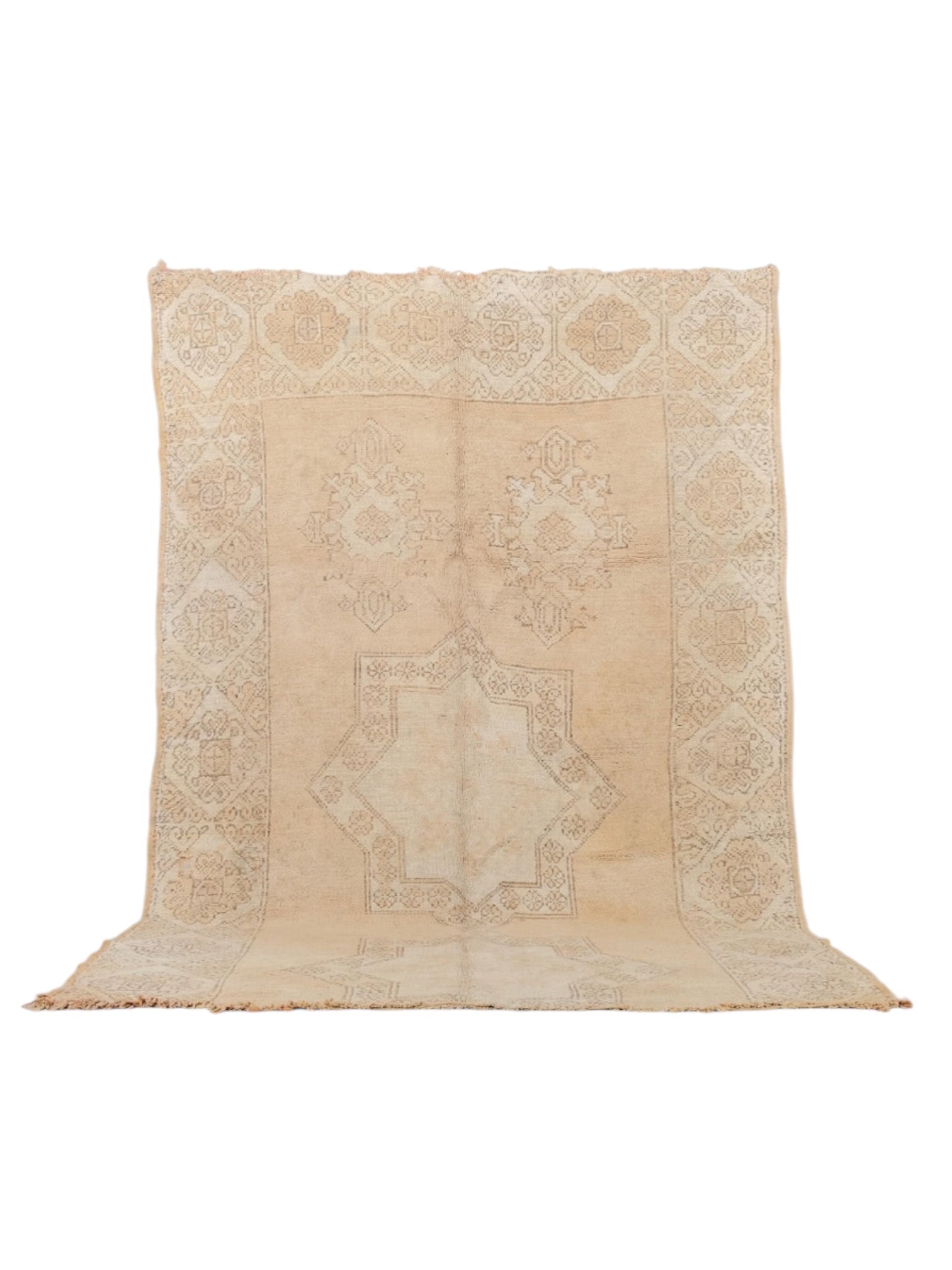Rare Vintage Moroccan Rug | 275cm x 186cm - Desert Pearl Boujaad