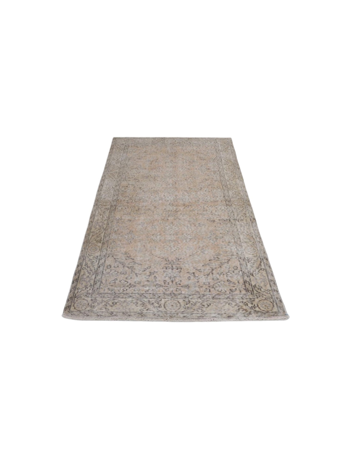 Vintage Turkish Oushak | Accent Rug - (198cm x 96cm)