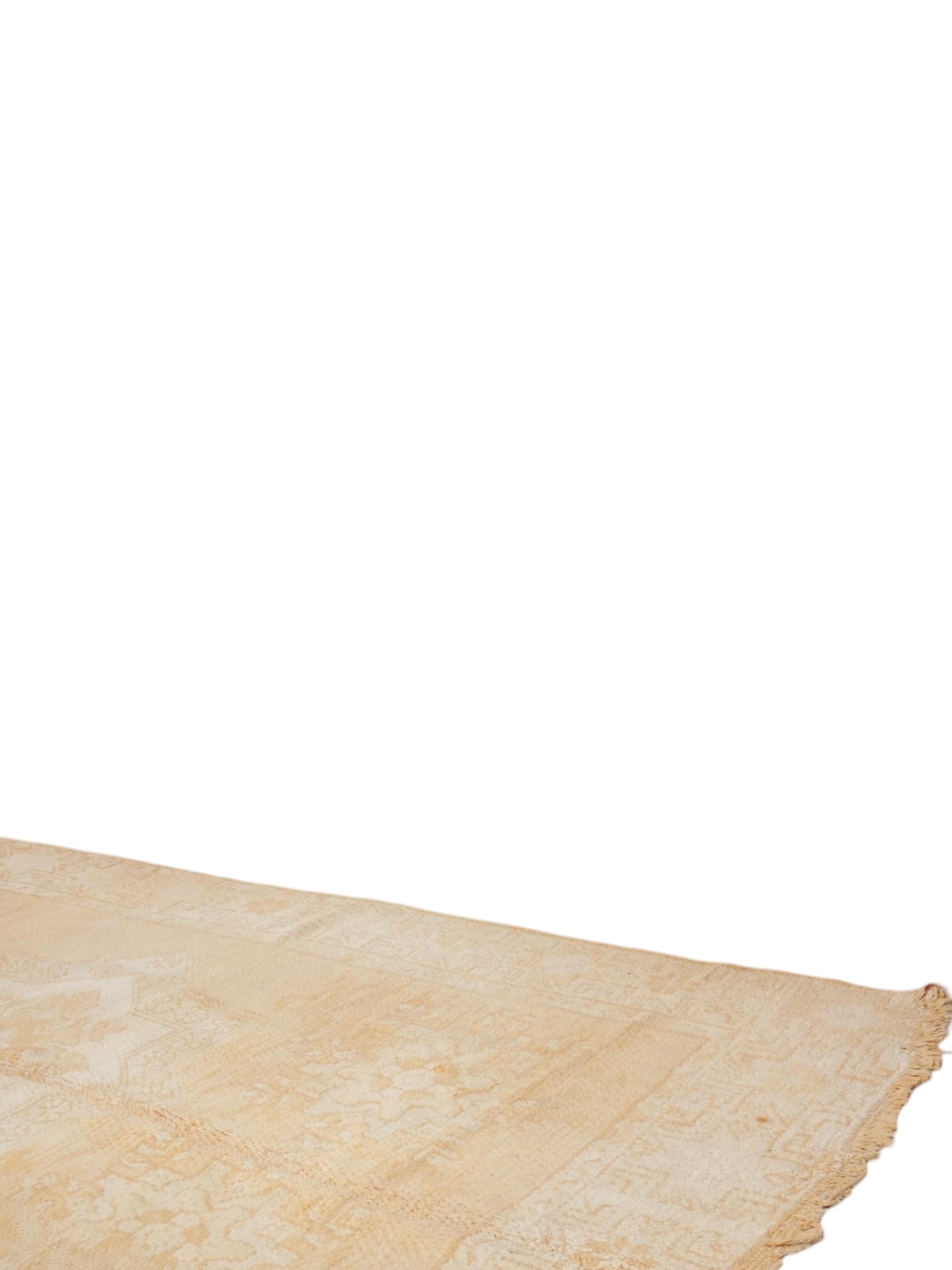 Rare Vintage Moroccan Rug | 375cm x 192cm - Golden Veil Boujaad