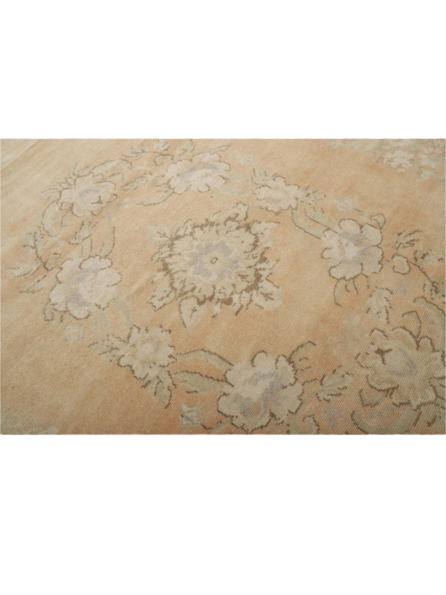 Rare Vintage Turkish Rug - Jardin Doré Oushak (315cm x 243cm)