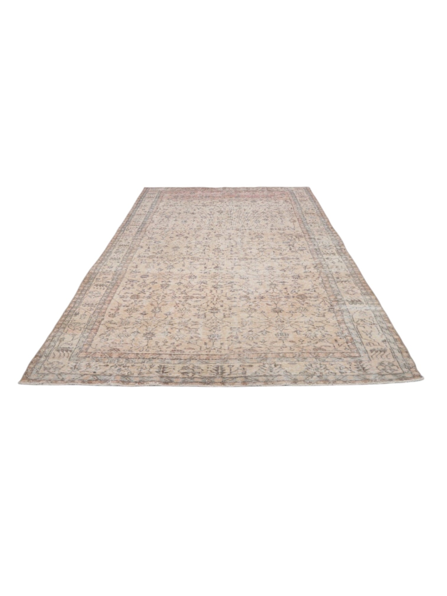Vintage Turkish Rug - Bluebird Beauty Oushak (301cm x 205cm)