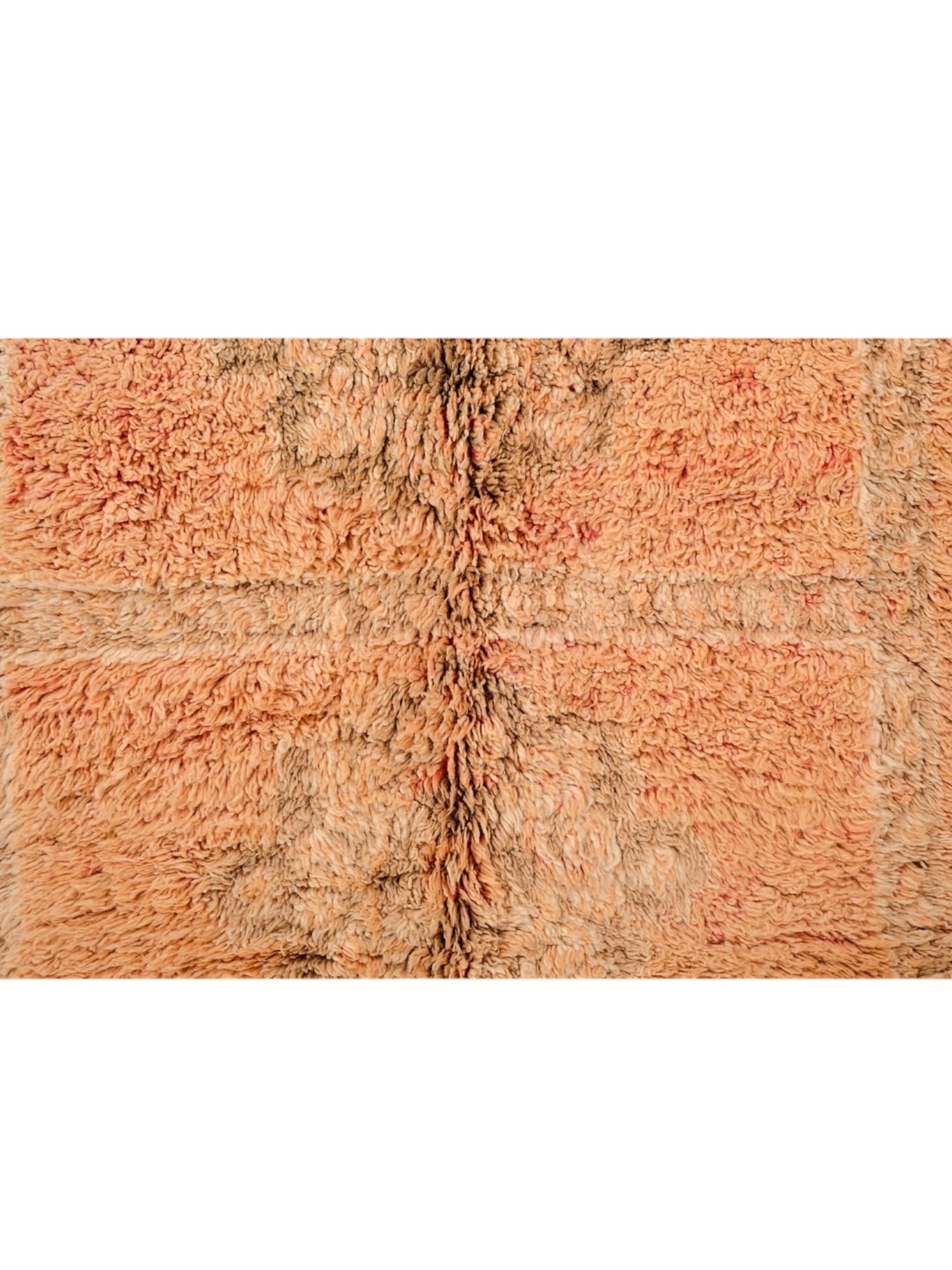 Rare Vintage Moroccan Rug | 288cm x 171cm - Peach Manor Boujaad