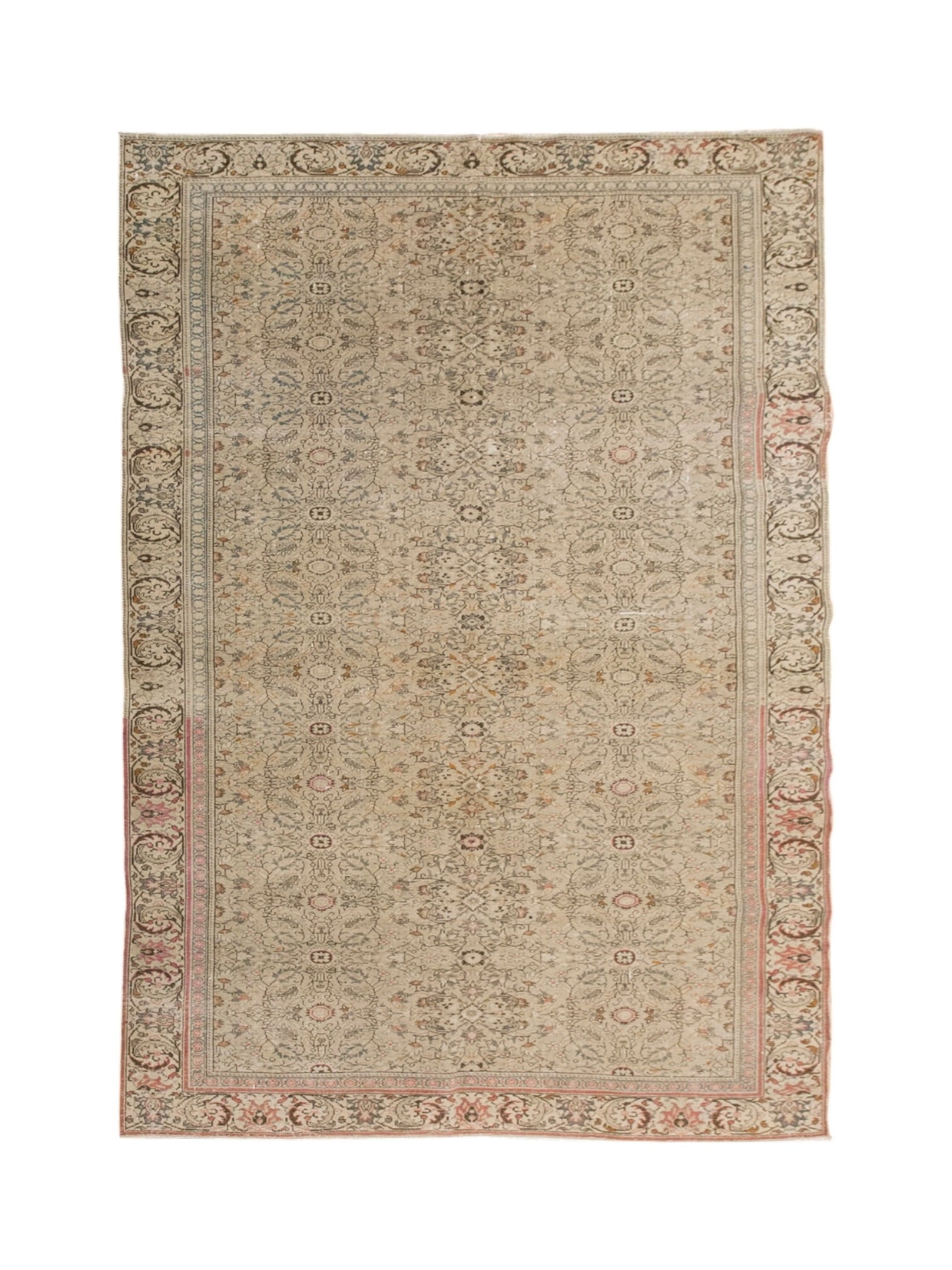 Rare Vintage Turkish Rug - Magic Moon Oushak (282cm x 184cm)