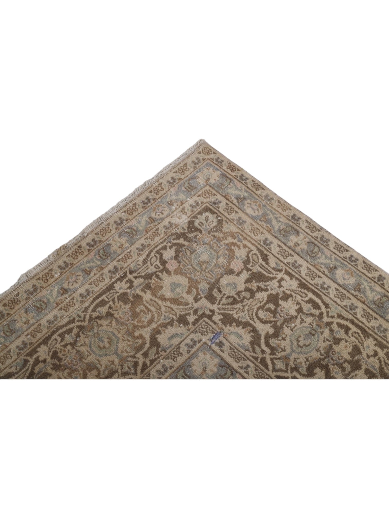 Rare 1960s Vintage Turkish Rug - Café Noisette Oushak (372cm x 298cm)