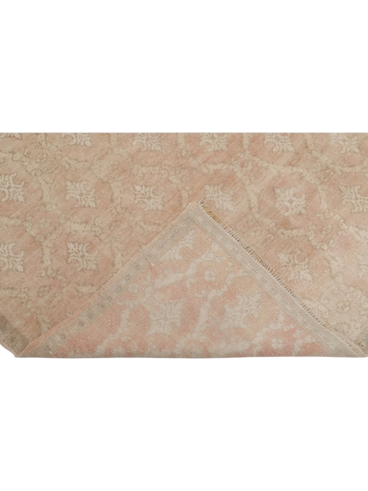 Vintage Turkish Oushak Rug | Darling Peach - (295cm x 143cm)
