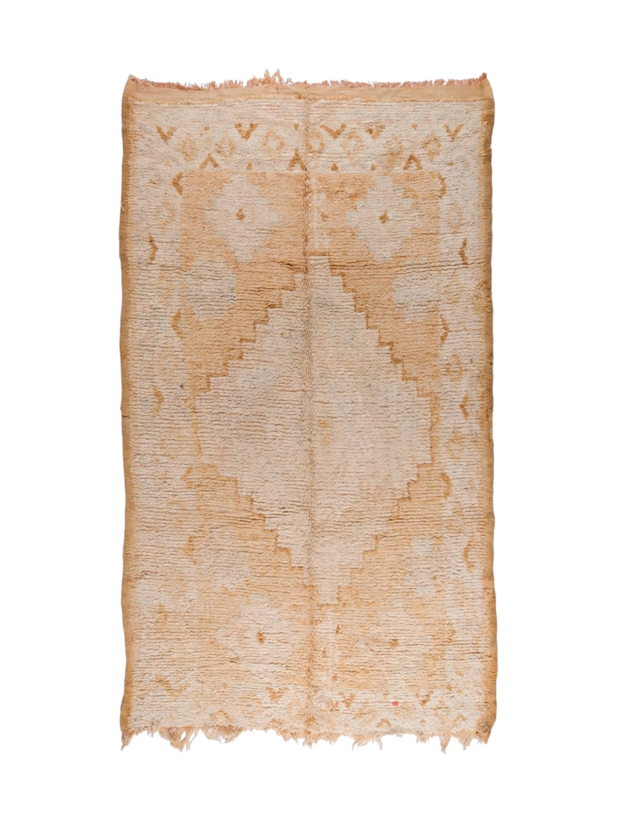 Vintage Moroccan Rug | 305cm x 158cm - Honey Boujaad