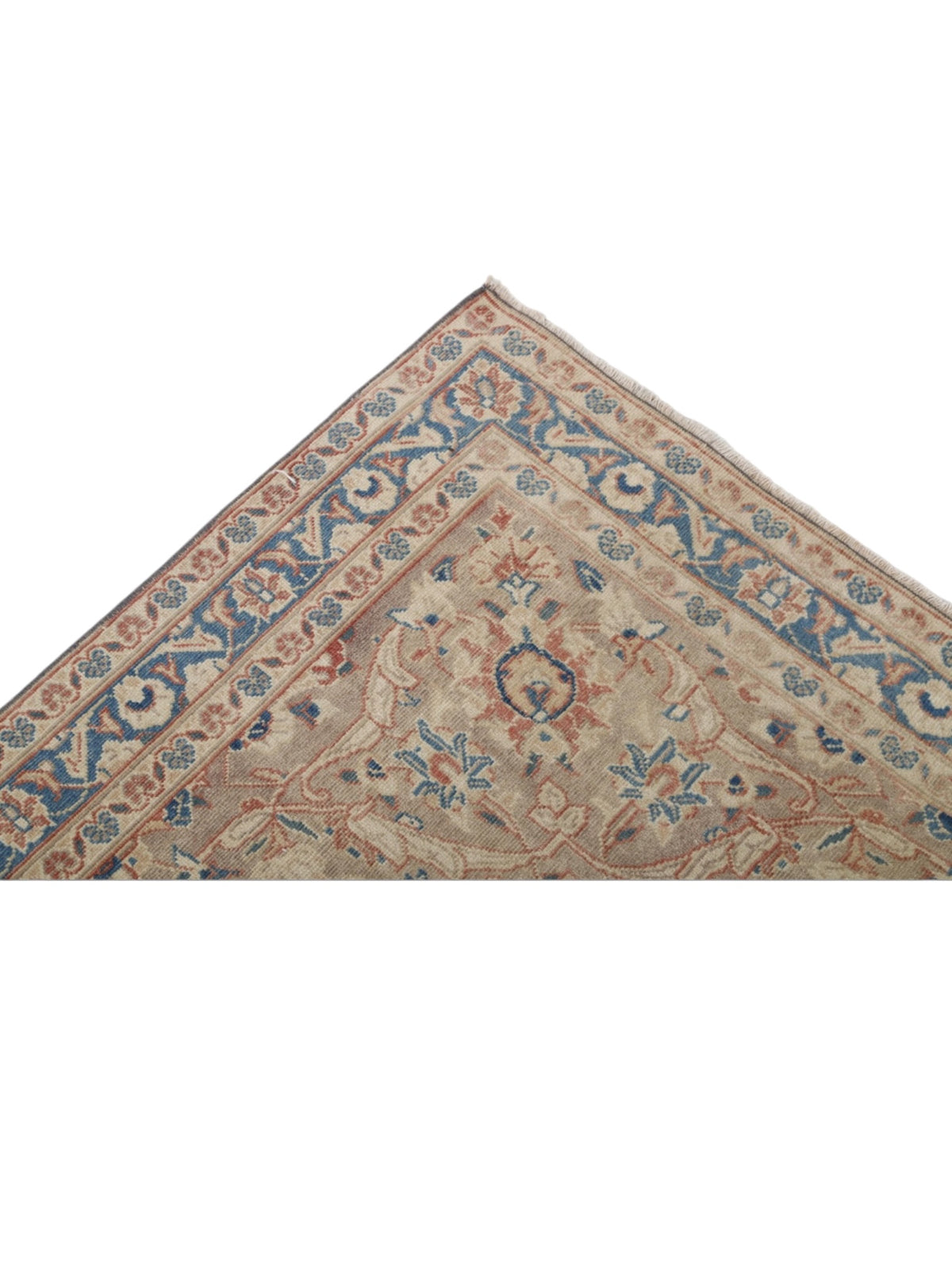 Rare 1950s Vintage Turkish Rug - Palazzo di Rosa Oushak (403cm x 288cm)