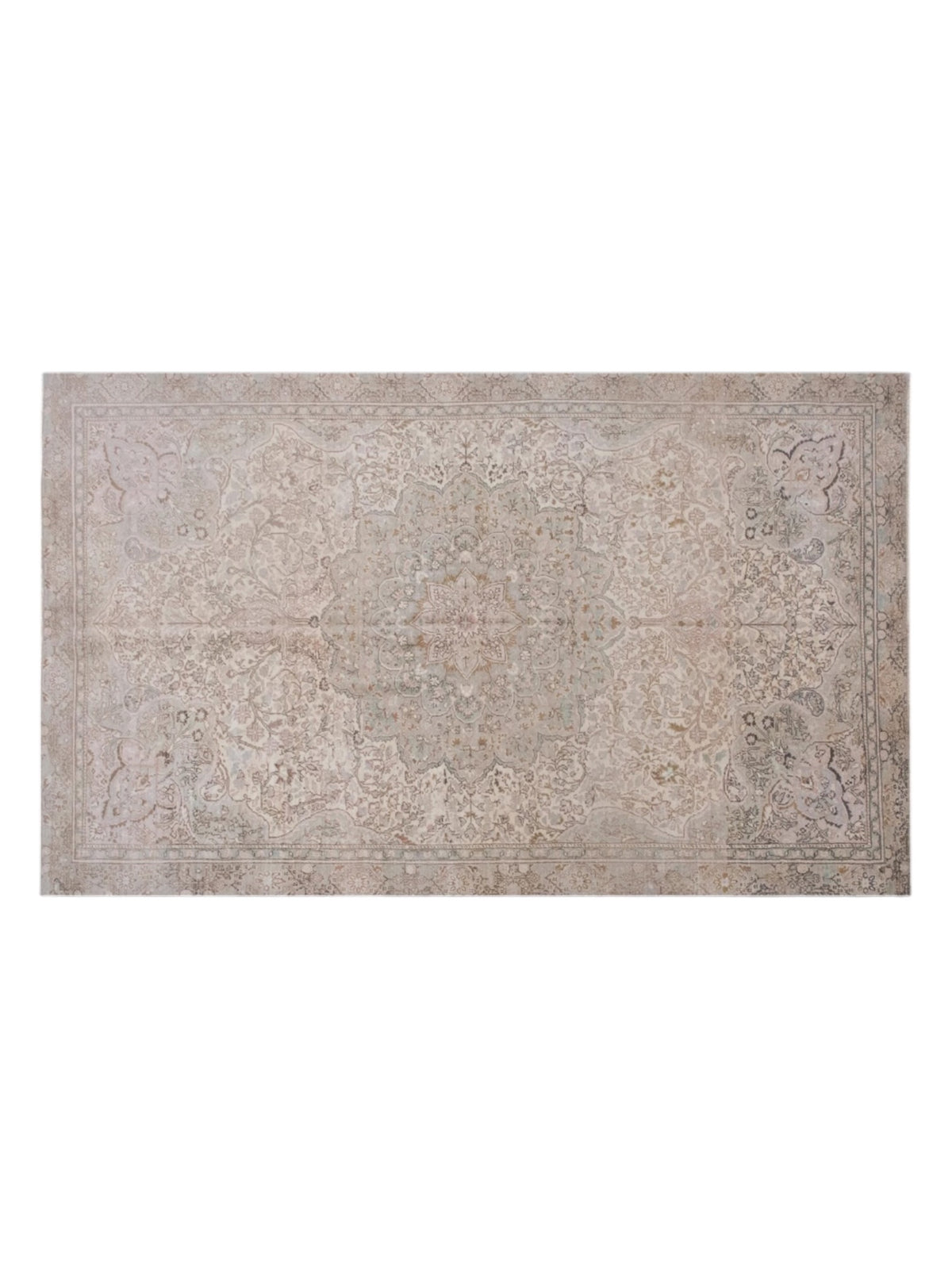 Rare Vintage Turkish Rug - Moon Dust Oushak (290cm x 182cm)