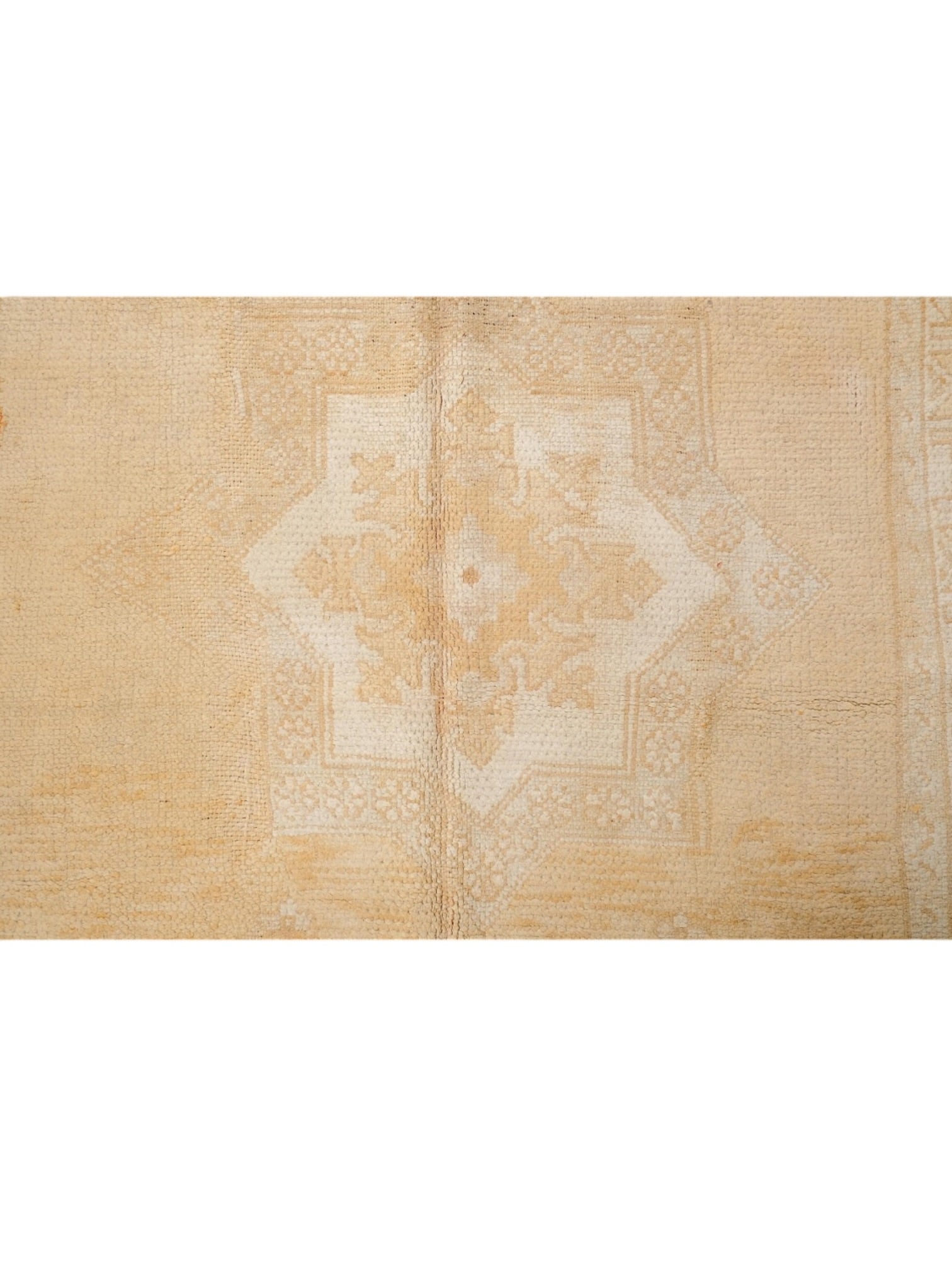 Rare Vintage Moroccan Rug | 375cm x 192cm - Golden Veil Boujaad