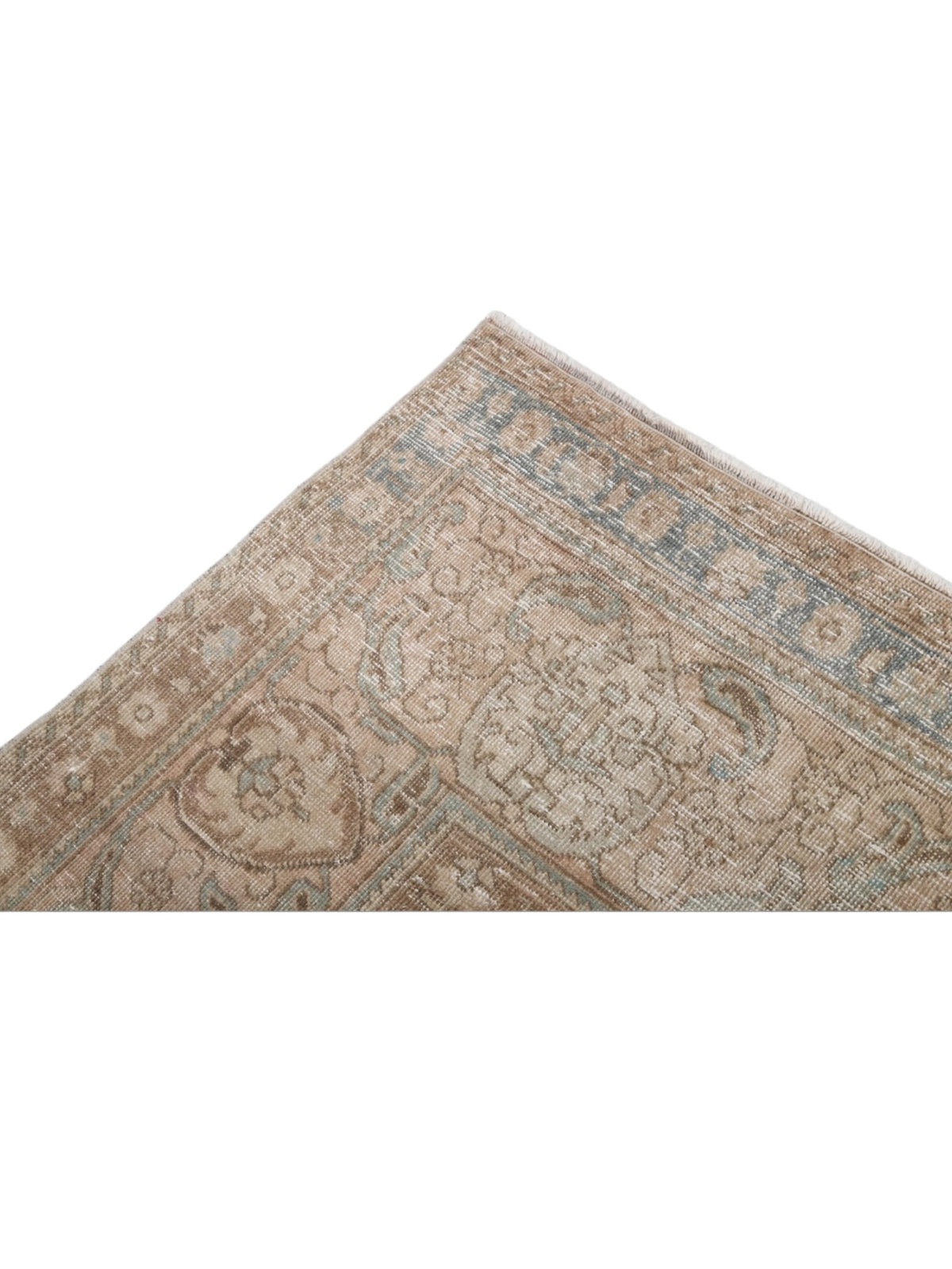 Rare 1960s Vintage Turkish Rug - Blush Mirage Oushak (381cm x 291cm)