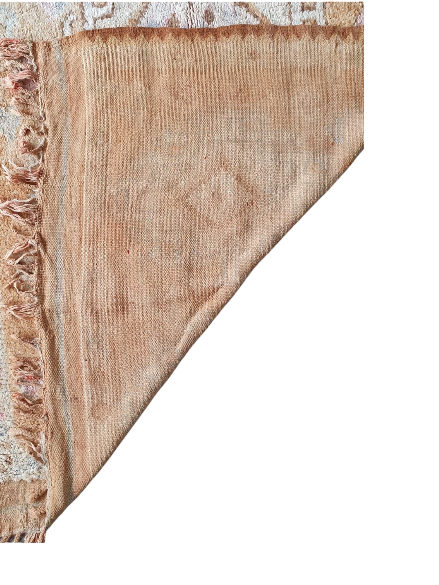 Vintage Moroccan Rug | 288cm x 157cm - honeyed camel Boujaad